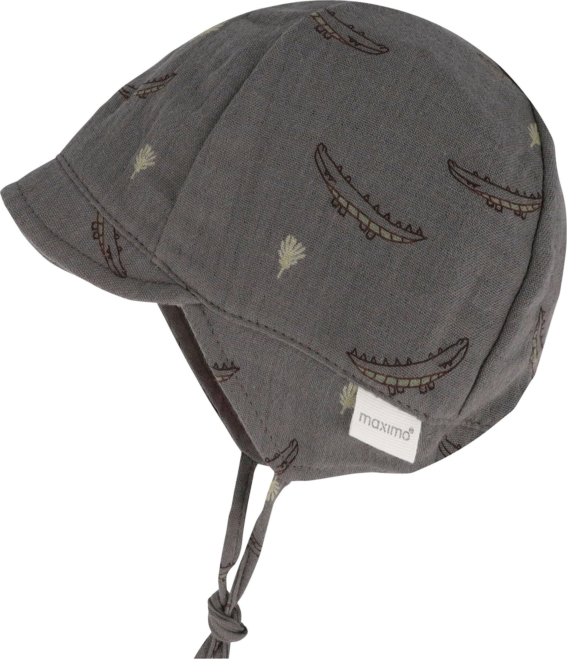Maximo Mütze mit Schild und UV-Schutz Krokodil