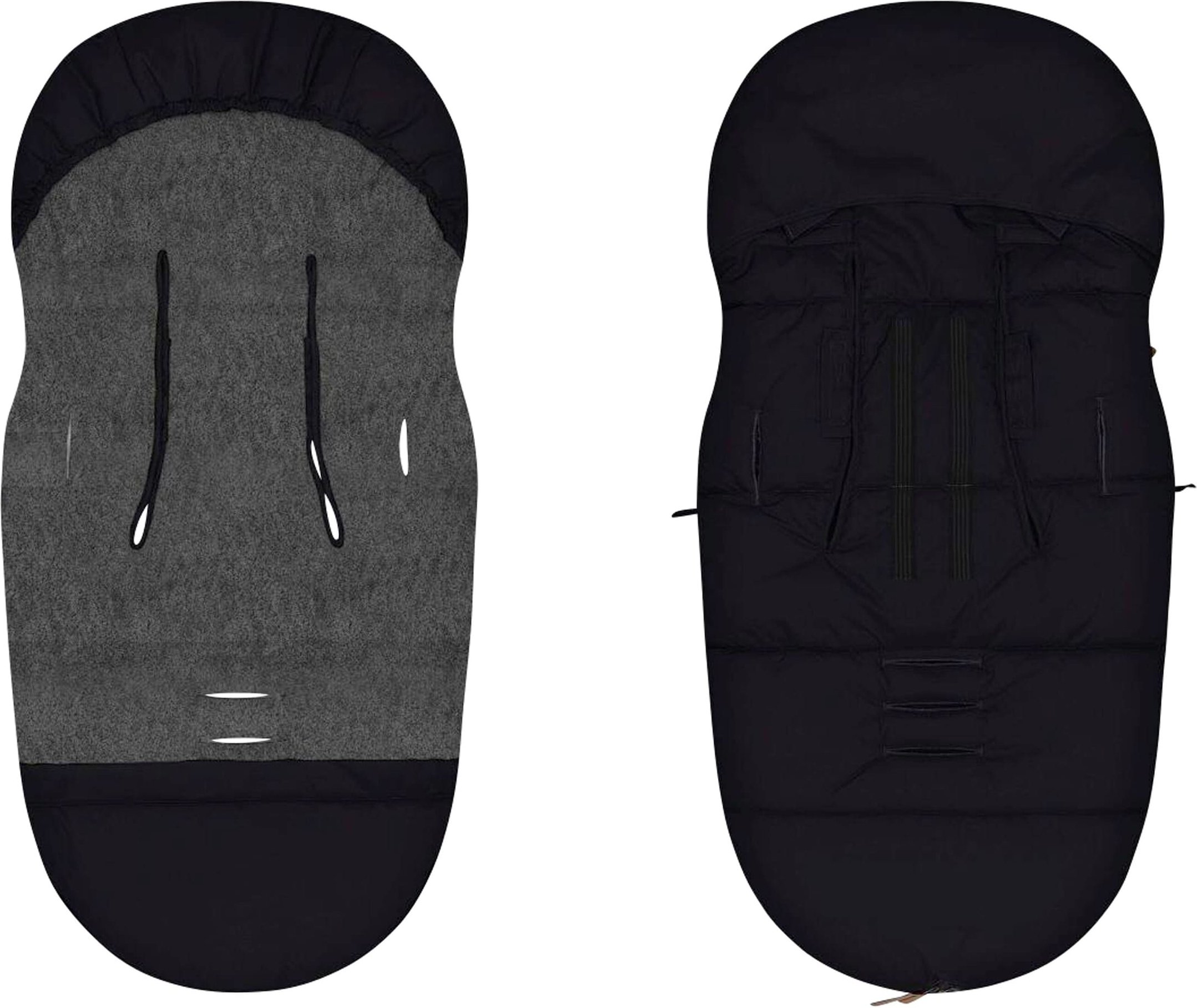 Babycab Winterfußsack Vanna Teddy schwarz