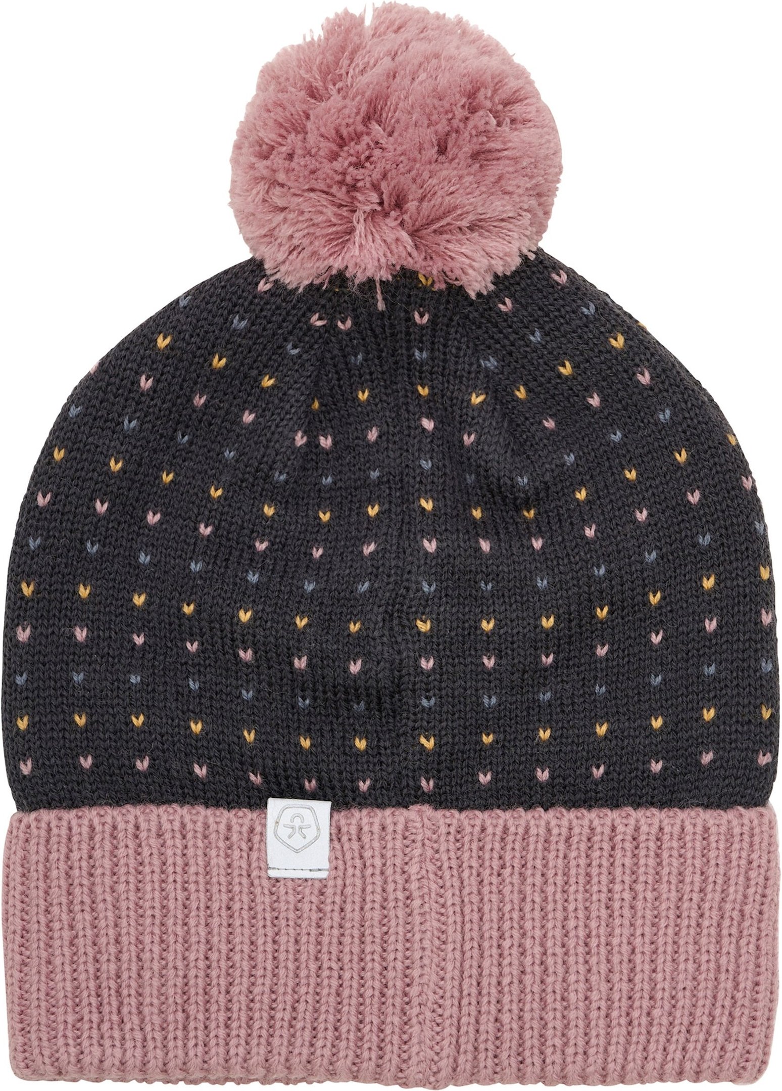Colorkids Winter-Strickmütze mit Bommel