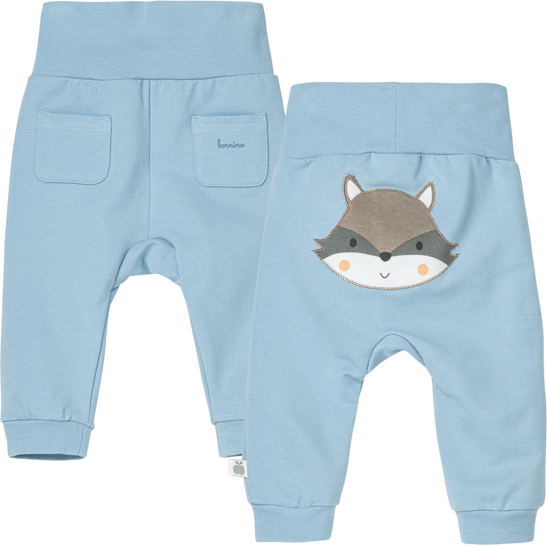 Bornino Cozy Time Jogginghose Po-Applikation Waschbär