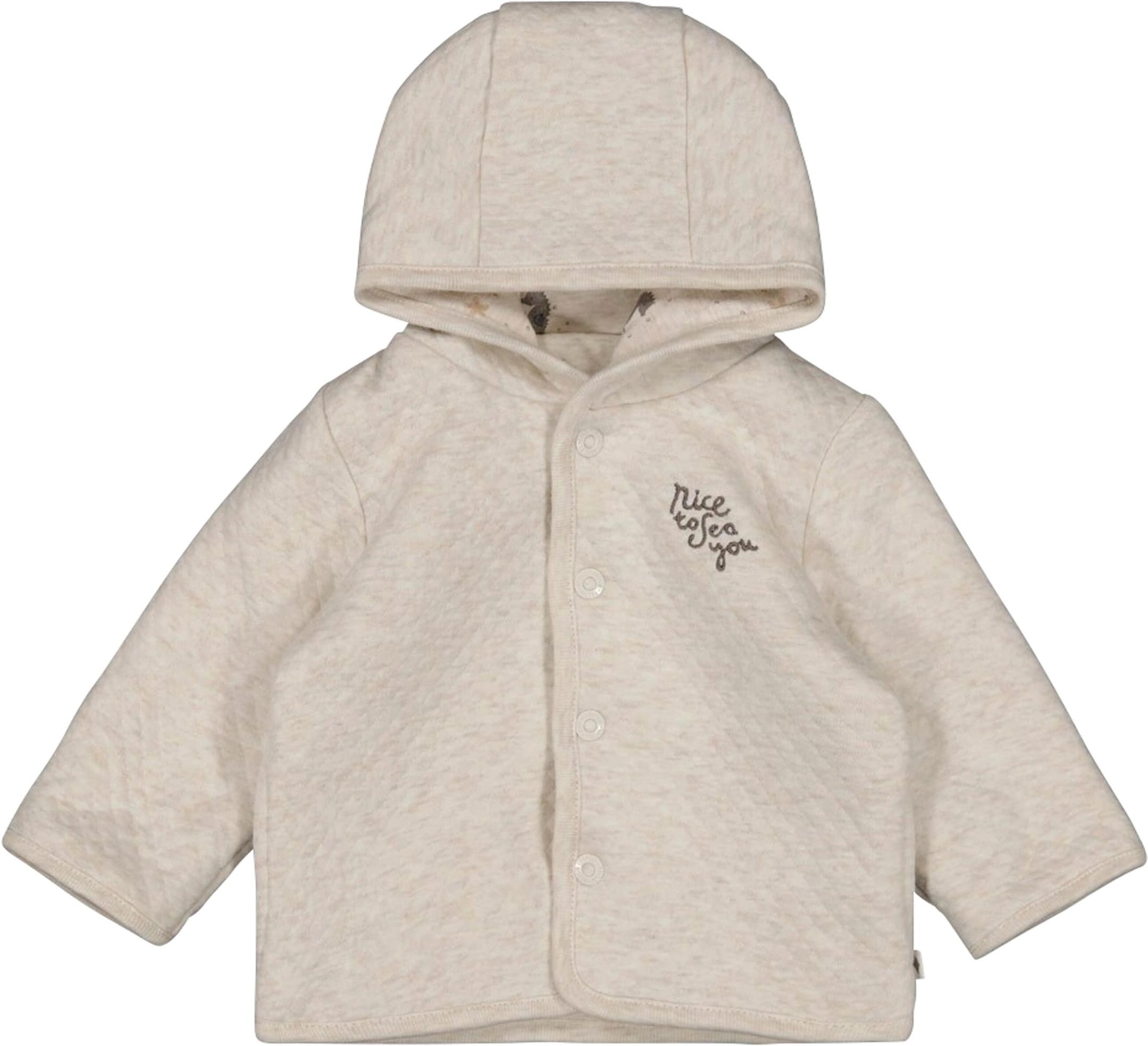 Feetje Wendejacke mit Kapuze Seepferdchen gequiltet