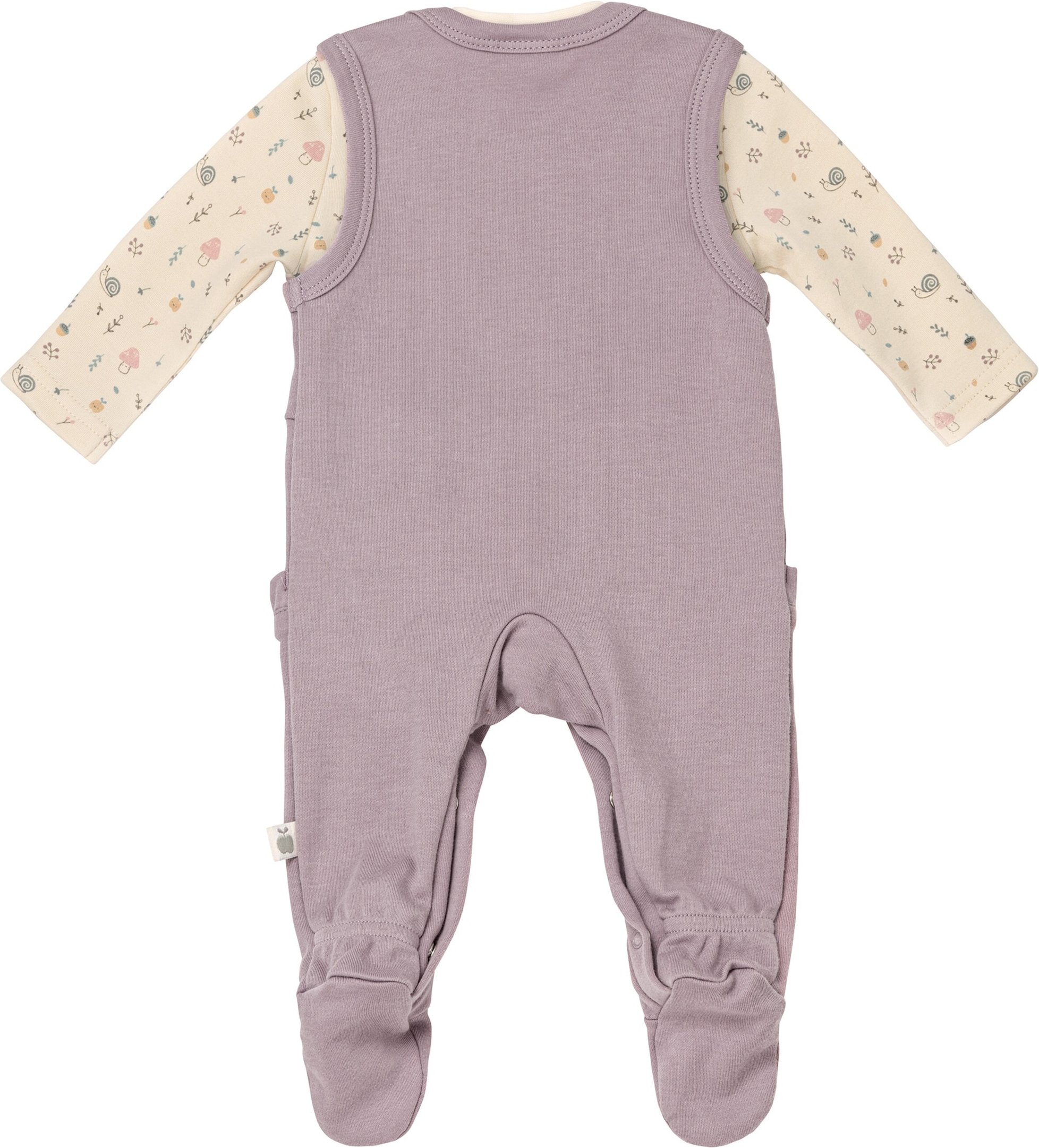 Bornino Sweet Nature Strampler-Set 2-tlg. mit Shirt Pilz