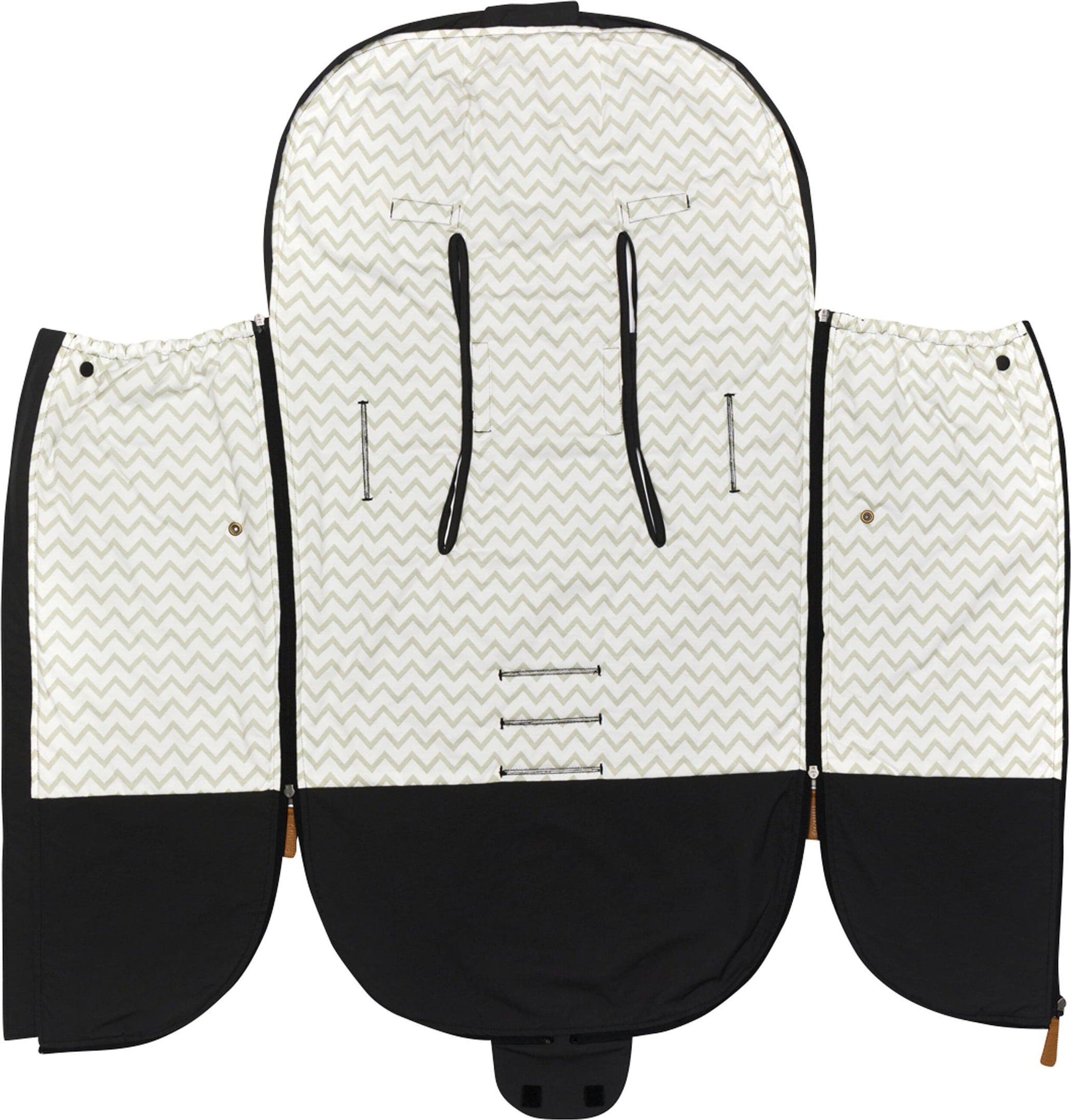 Fillikid Sommerfußsack Light Big für Kinderwagen, Buggy schwarz