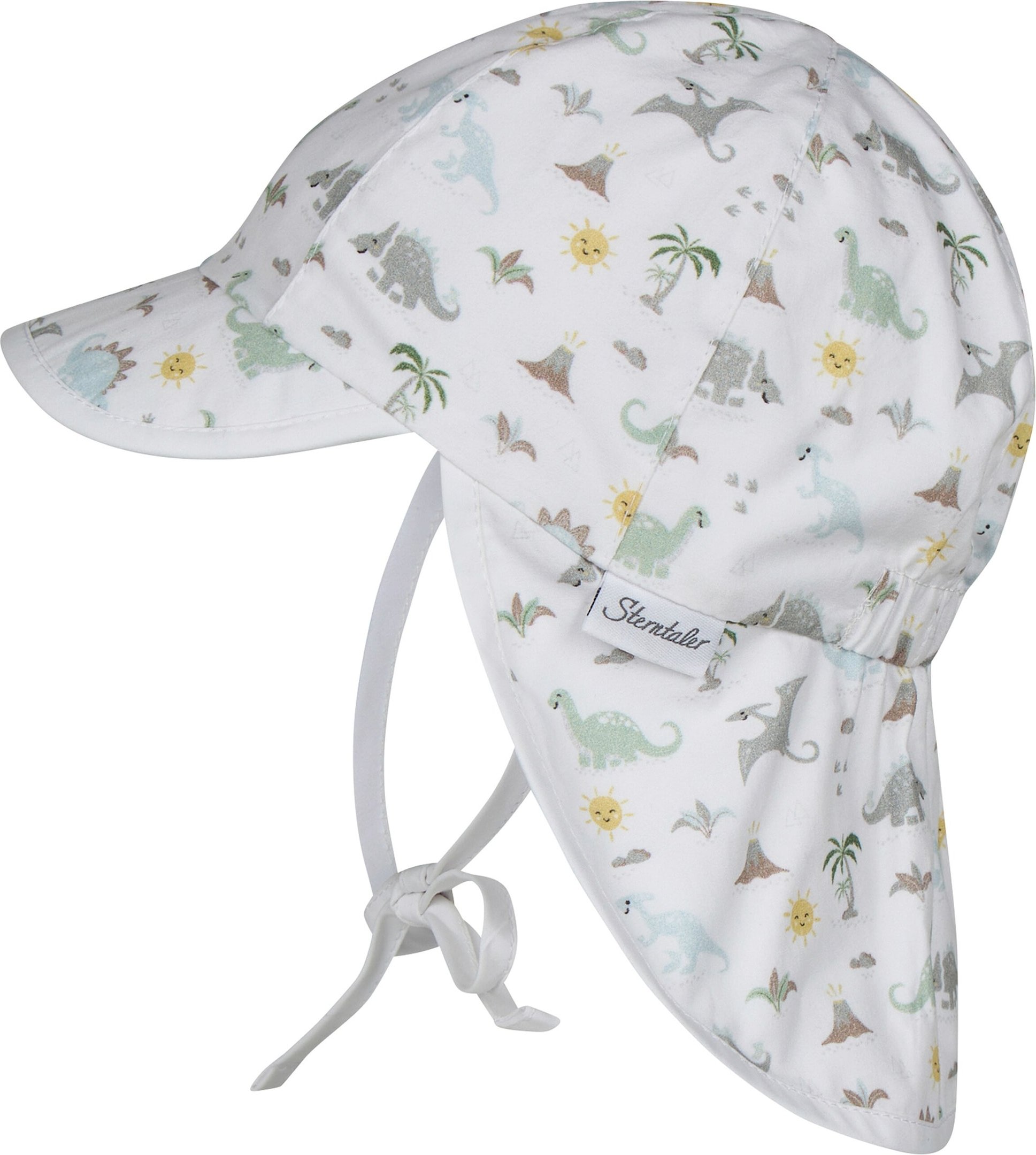 Sterntaler Schirmmütze mit Nacken- und UV-Schutz Dinos