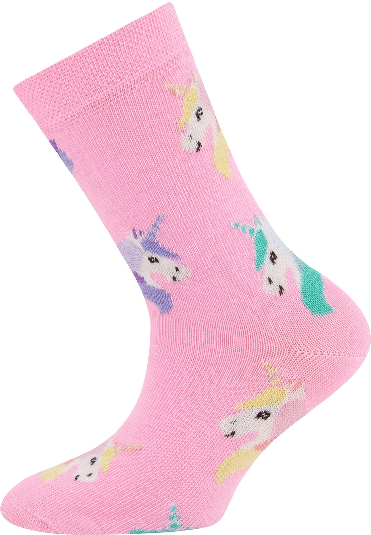Ewers 3er-Pack Socken Einhorn Sterne