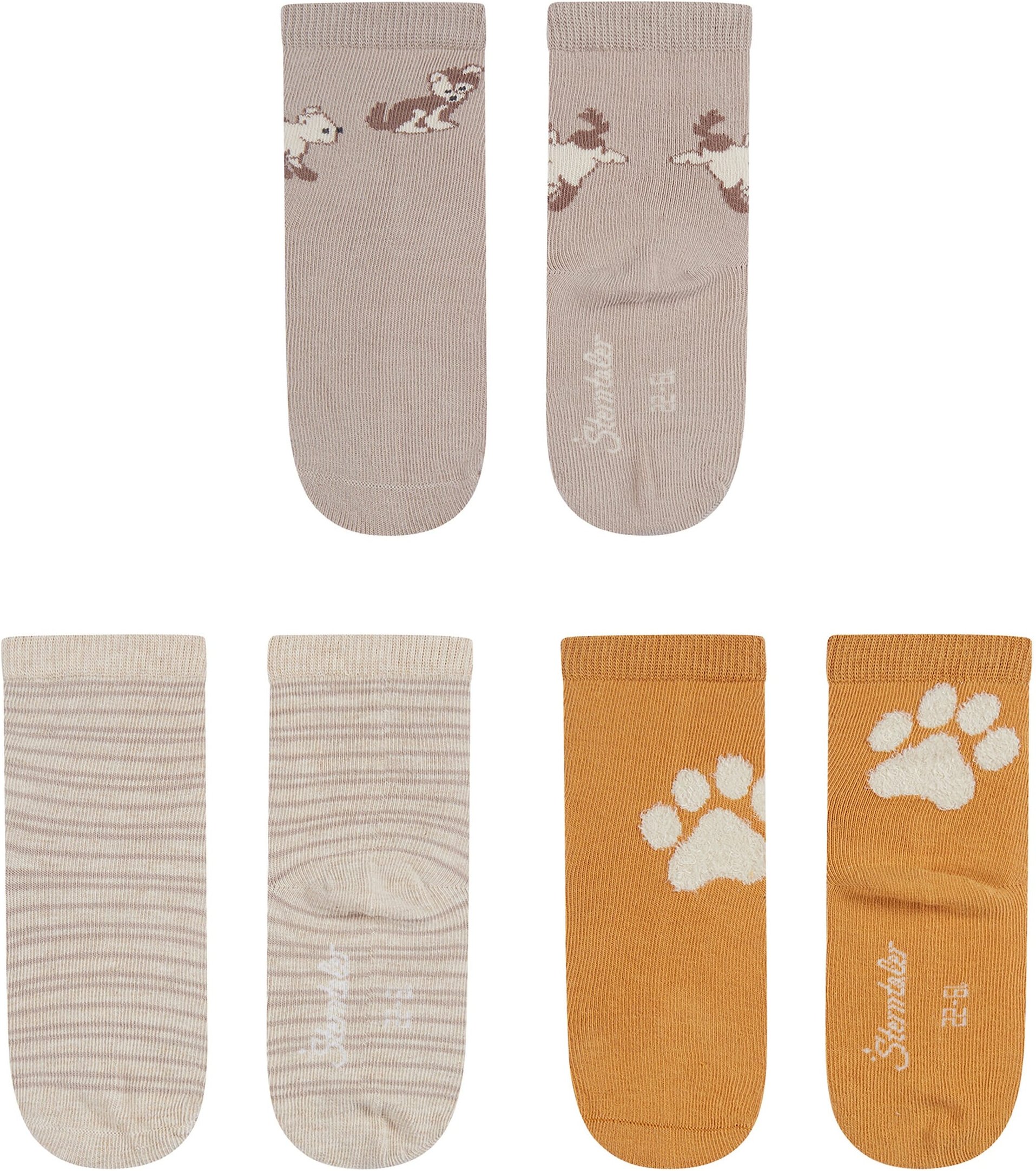 Sterntaler 3er-Pack Socken Hund Ringel