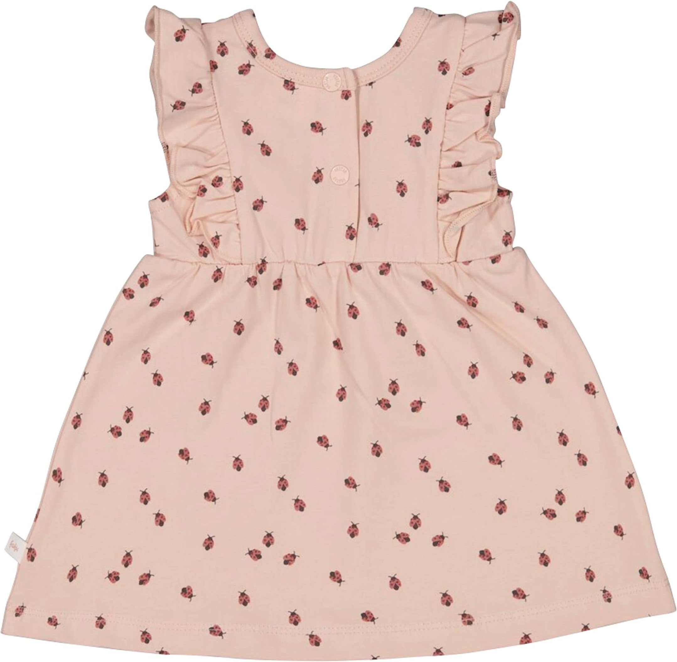 Feetje Kleid mit Flügelarm Marienkäfer Rüschen