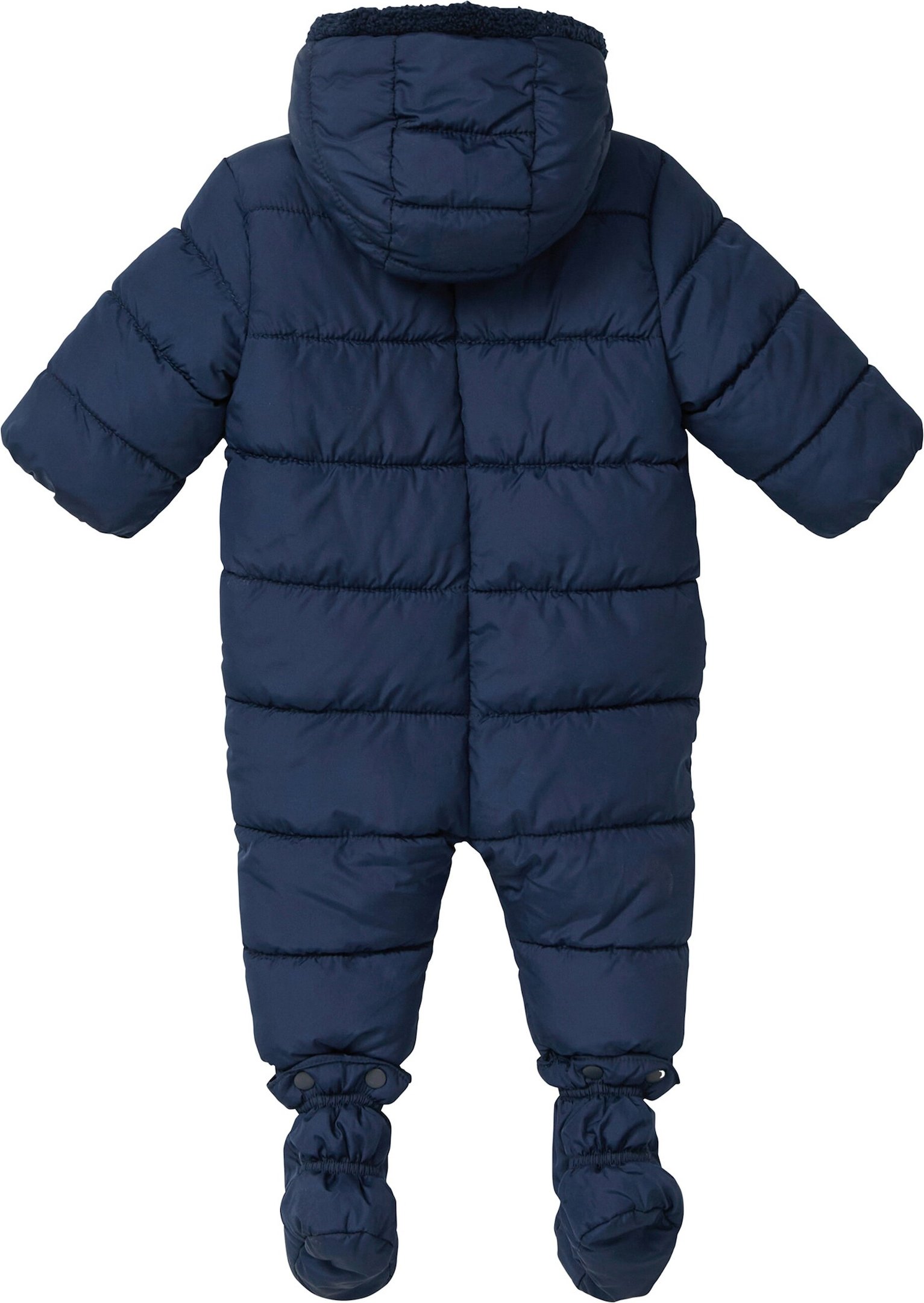 Unisex Wattierter Overall mit Kapuze