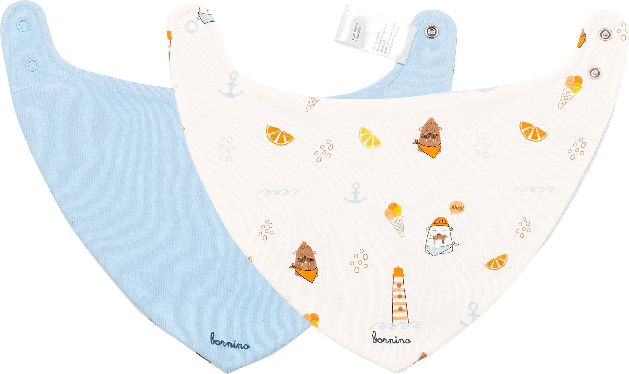 Bornino Ahoy! 2er-Pack Wendedreieckstuch