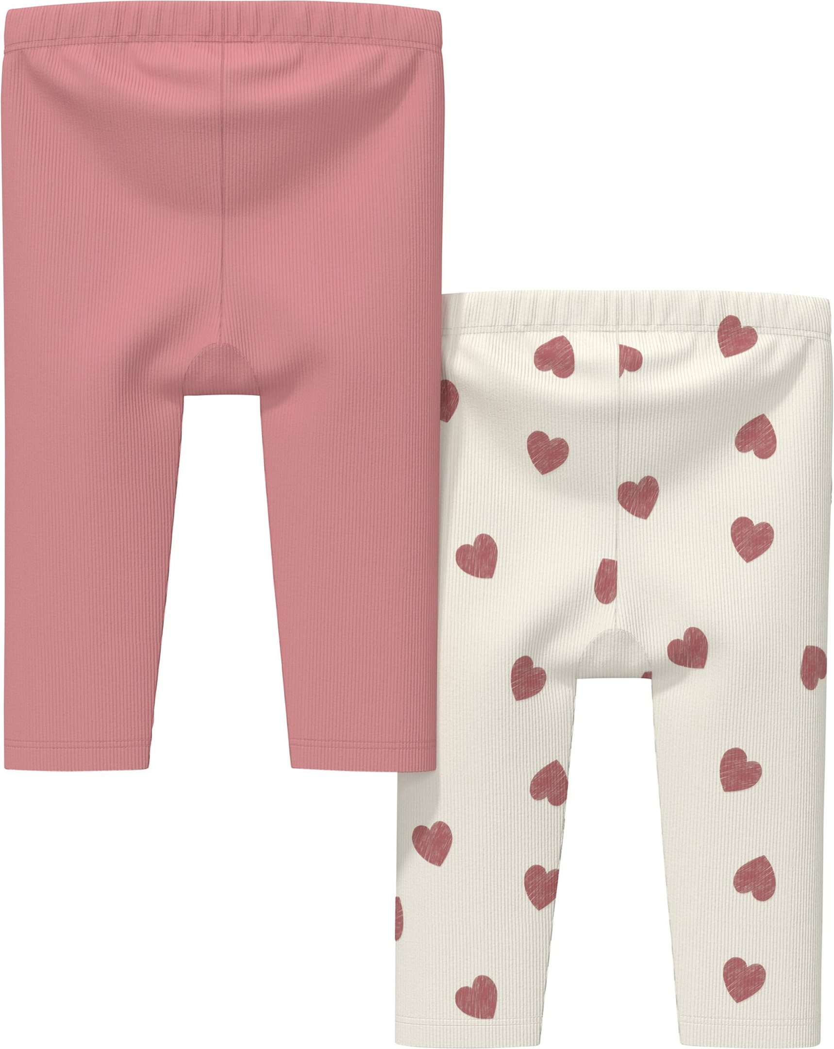 S.Oliver 2er-Pack Leggings Herzen