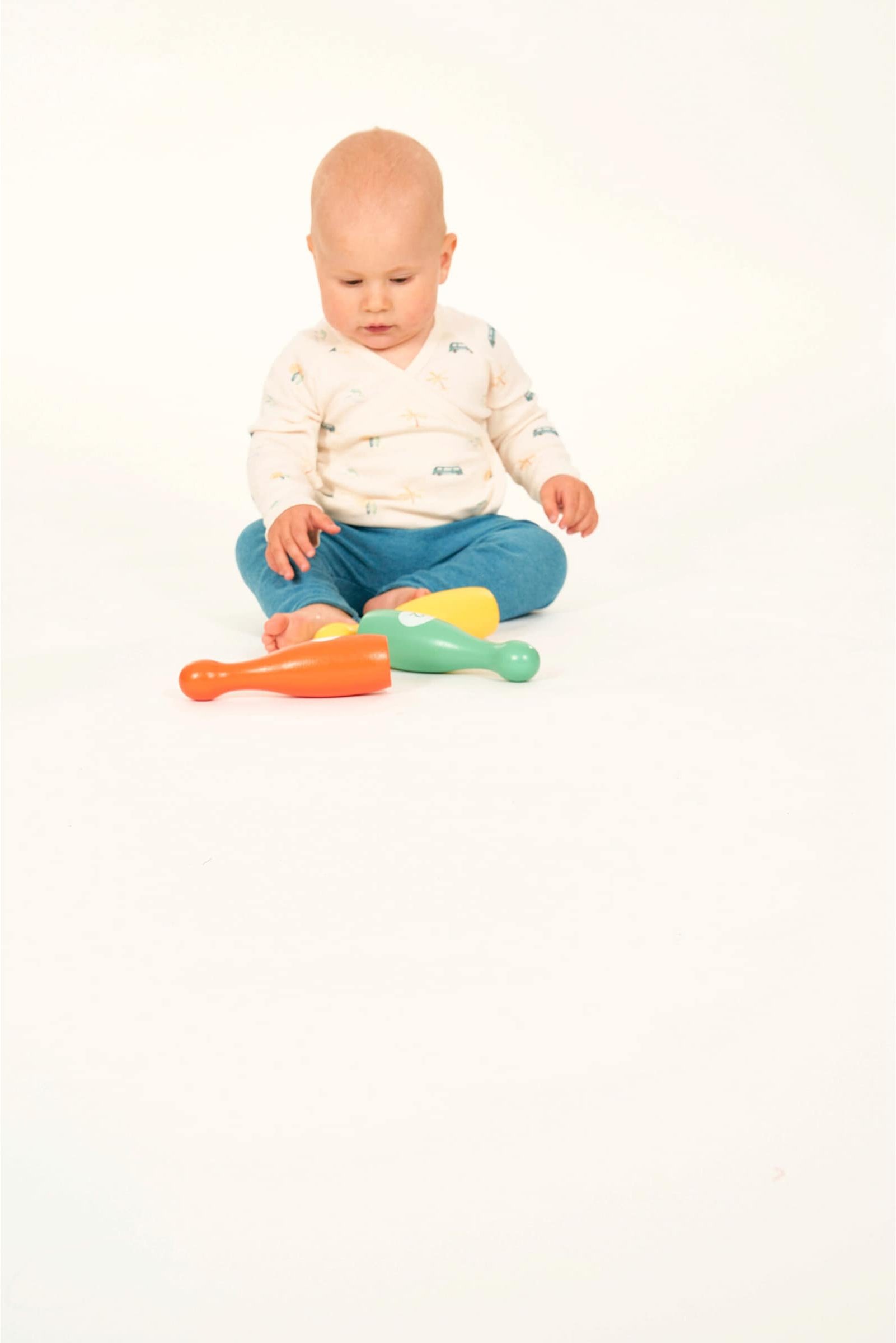 Sense Organics Wickelbody langarm Strand