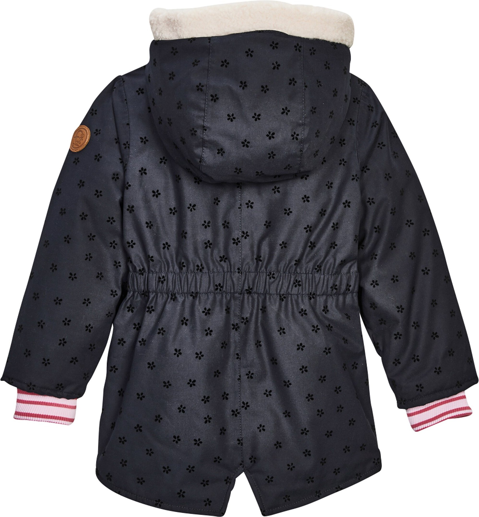 Killtec Parka Kapuze mit Plüschfutter Sterne