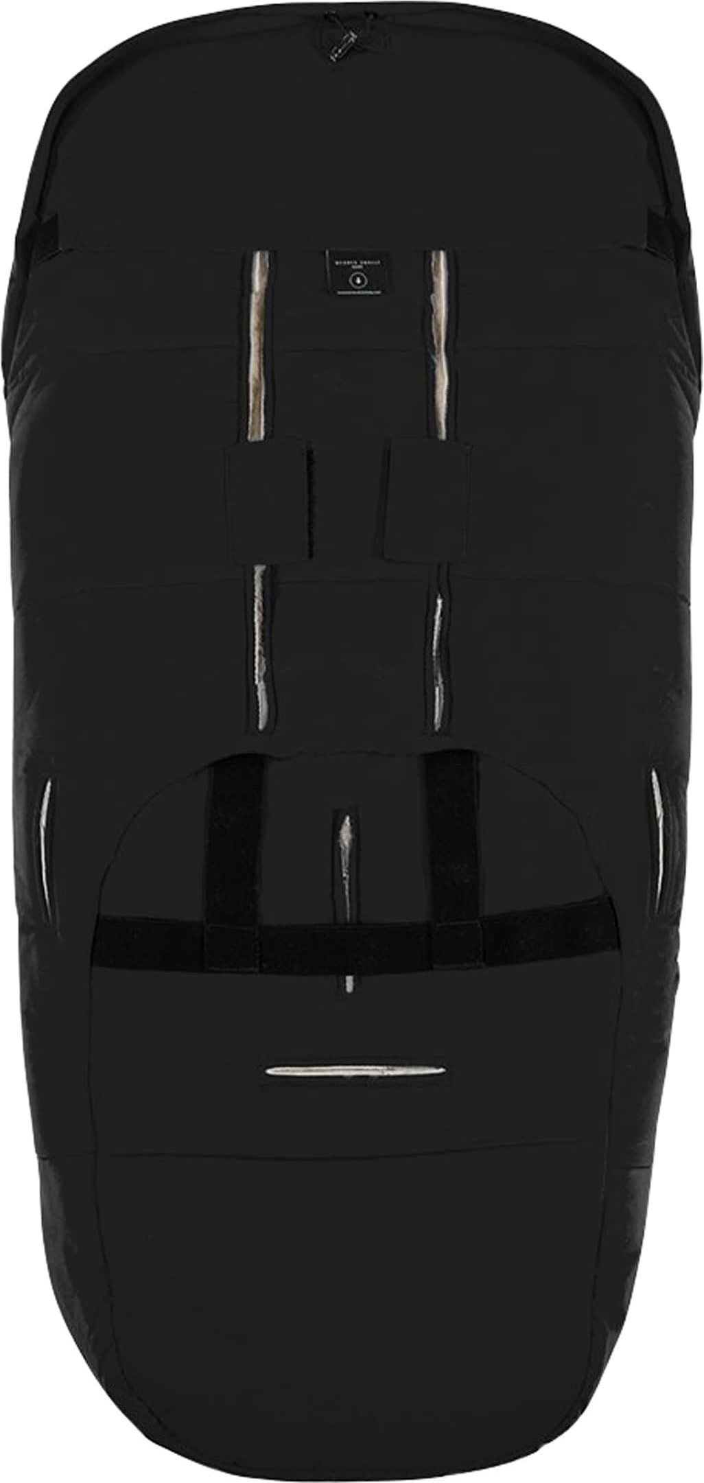 Werner Christ Baby Lammfell-Fußsack Flims schwarz