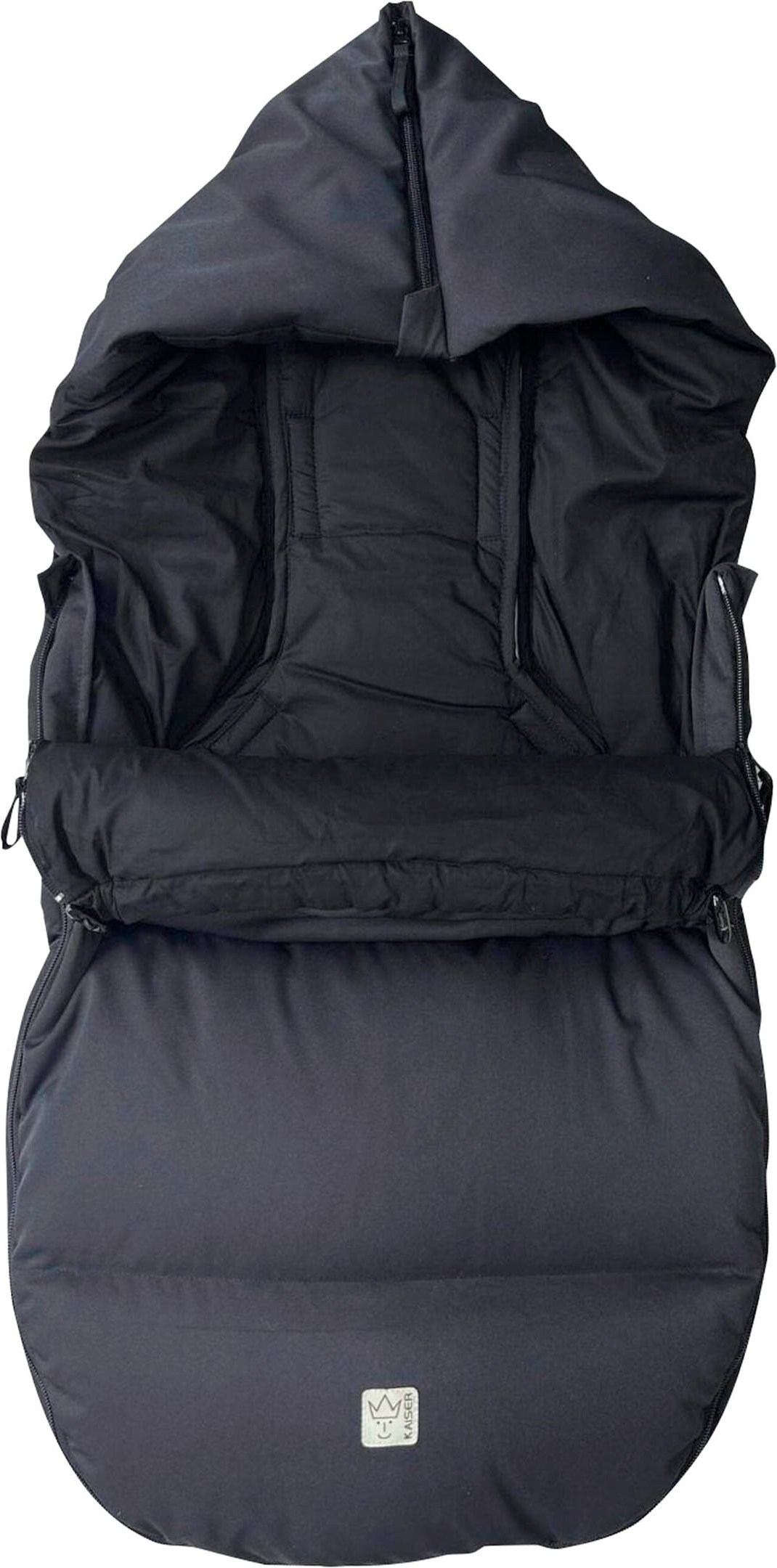 Kaiser Fußsack DOWWNY XL schwarz