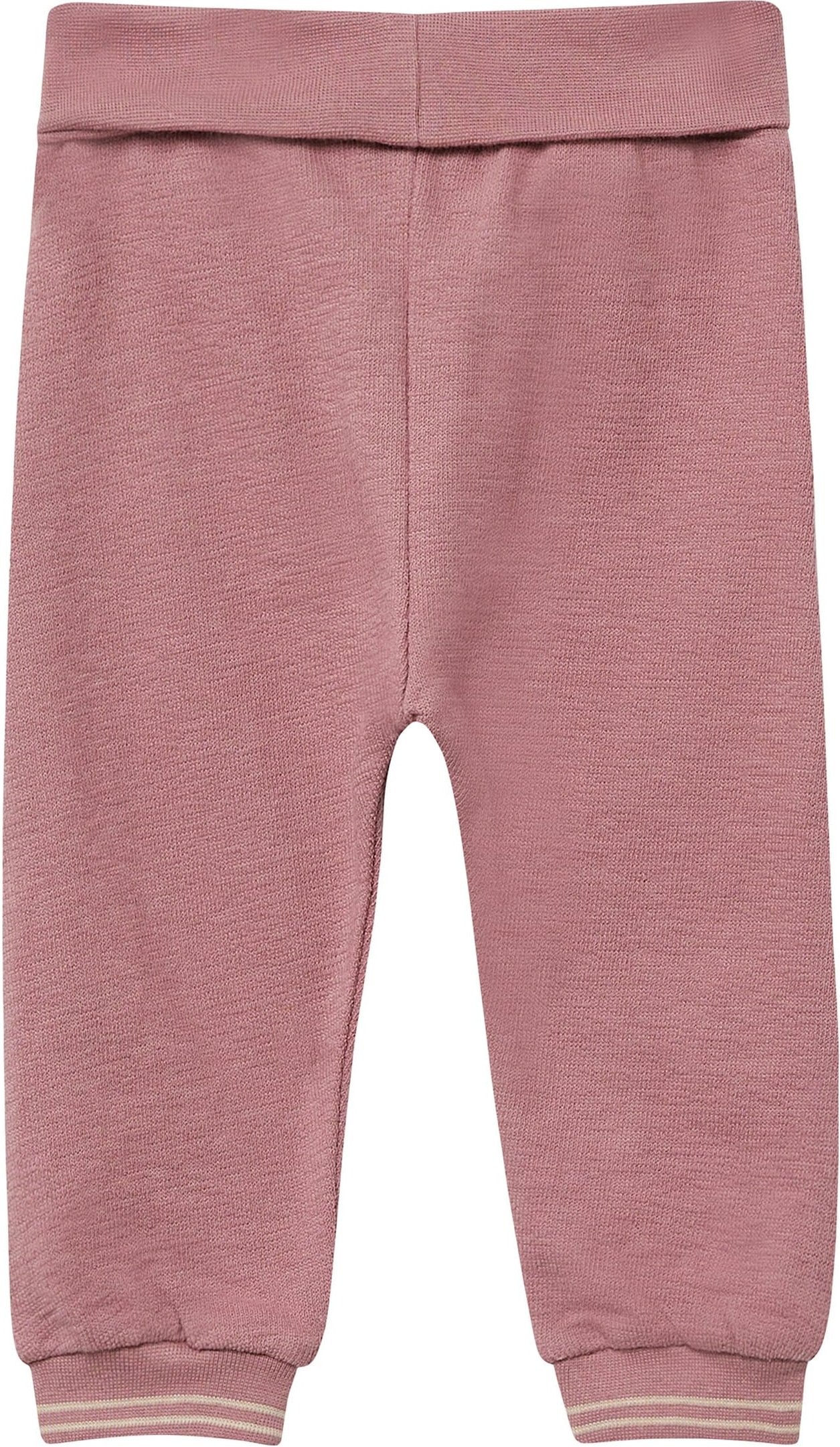 Strukturierte Jogpants mit Umschlagbund