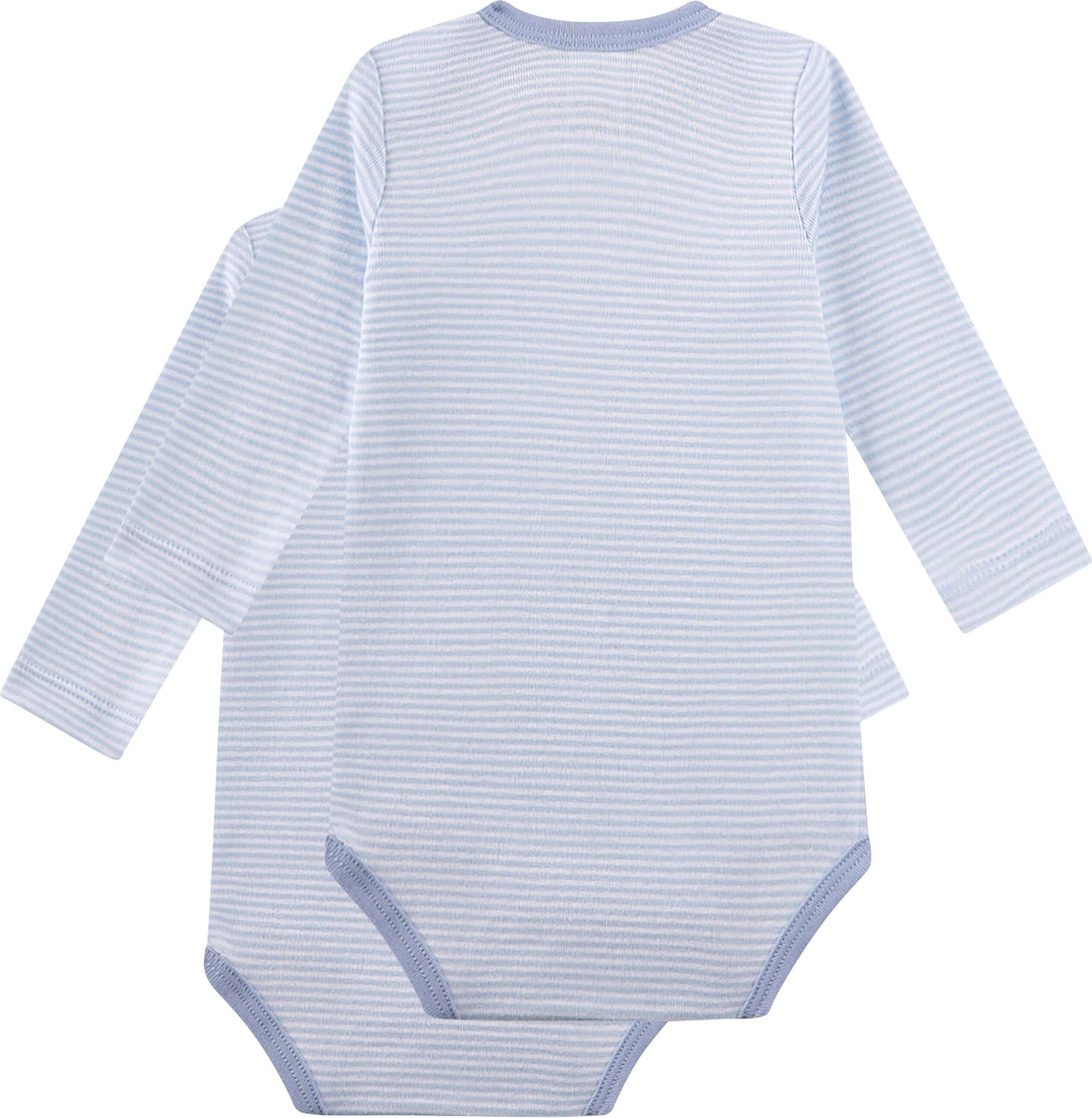 Sanetta 2er-Pack Bodys langarm Ringel