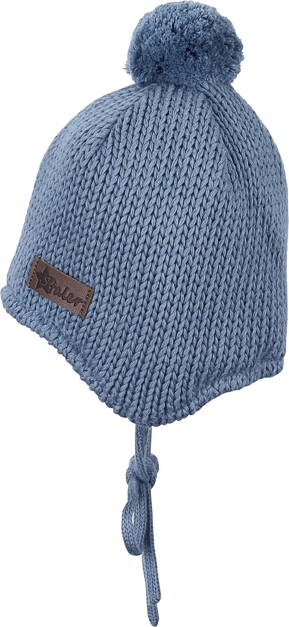 Sterntaler Winter-Strickmütze Bommel