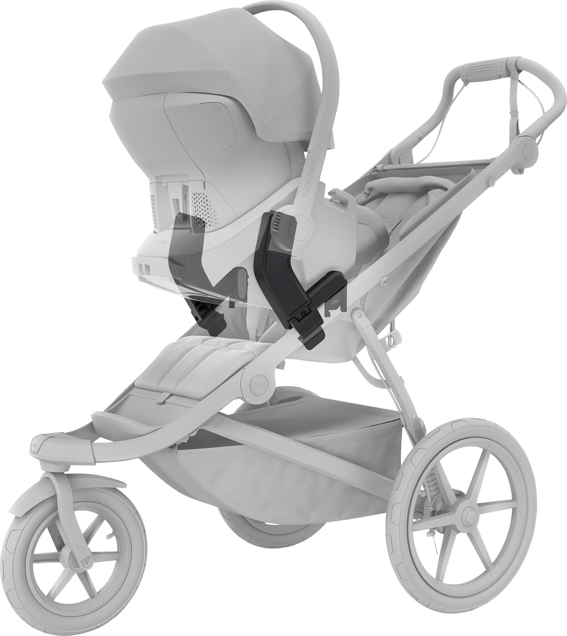 Thule Babyschalen-Adapter universal für Urban Glide 3, Urban Glide 4-Wheel schwarz