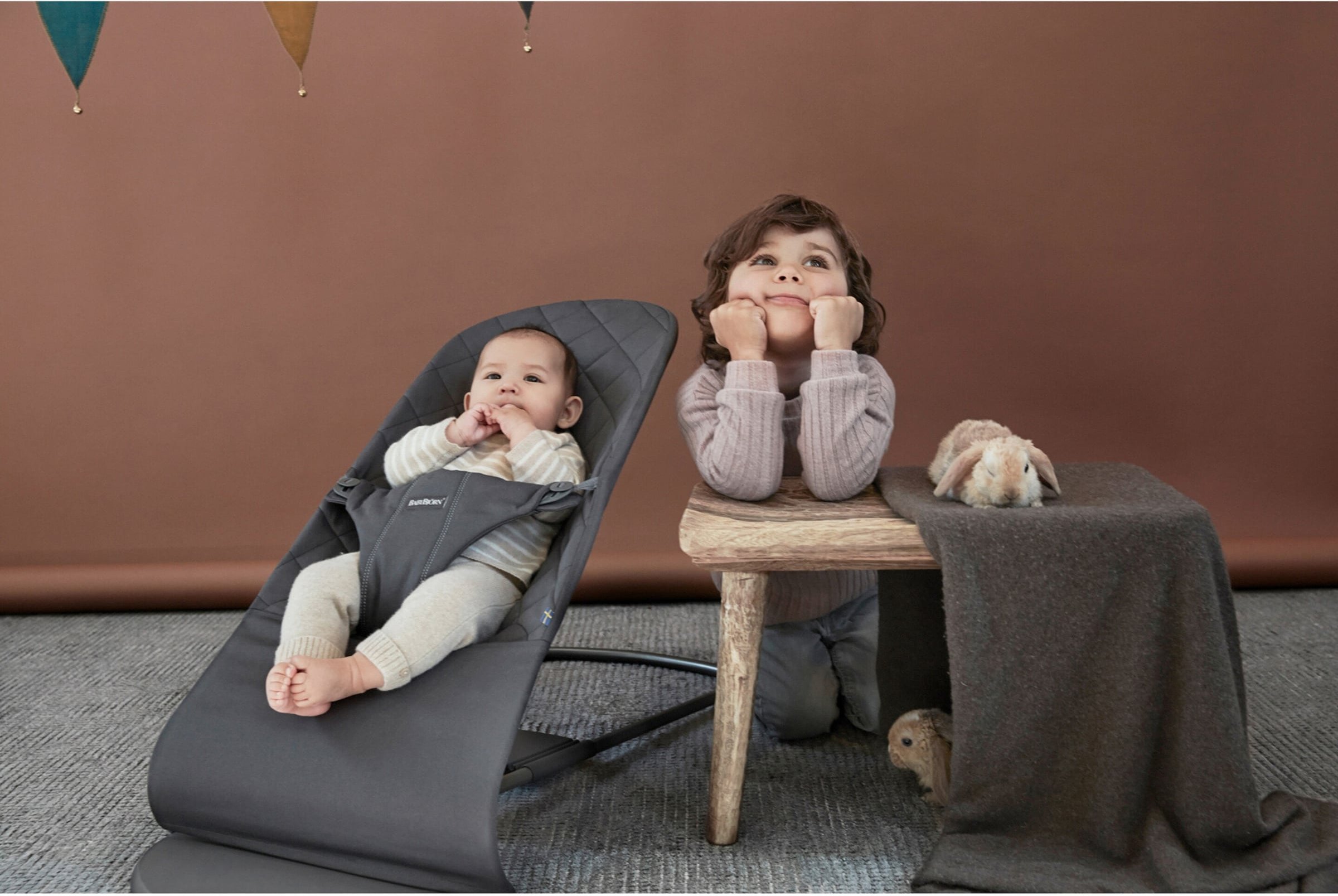 Babybjörn Babywippe Bliss gewebt