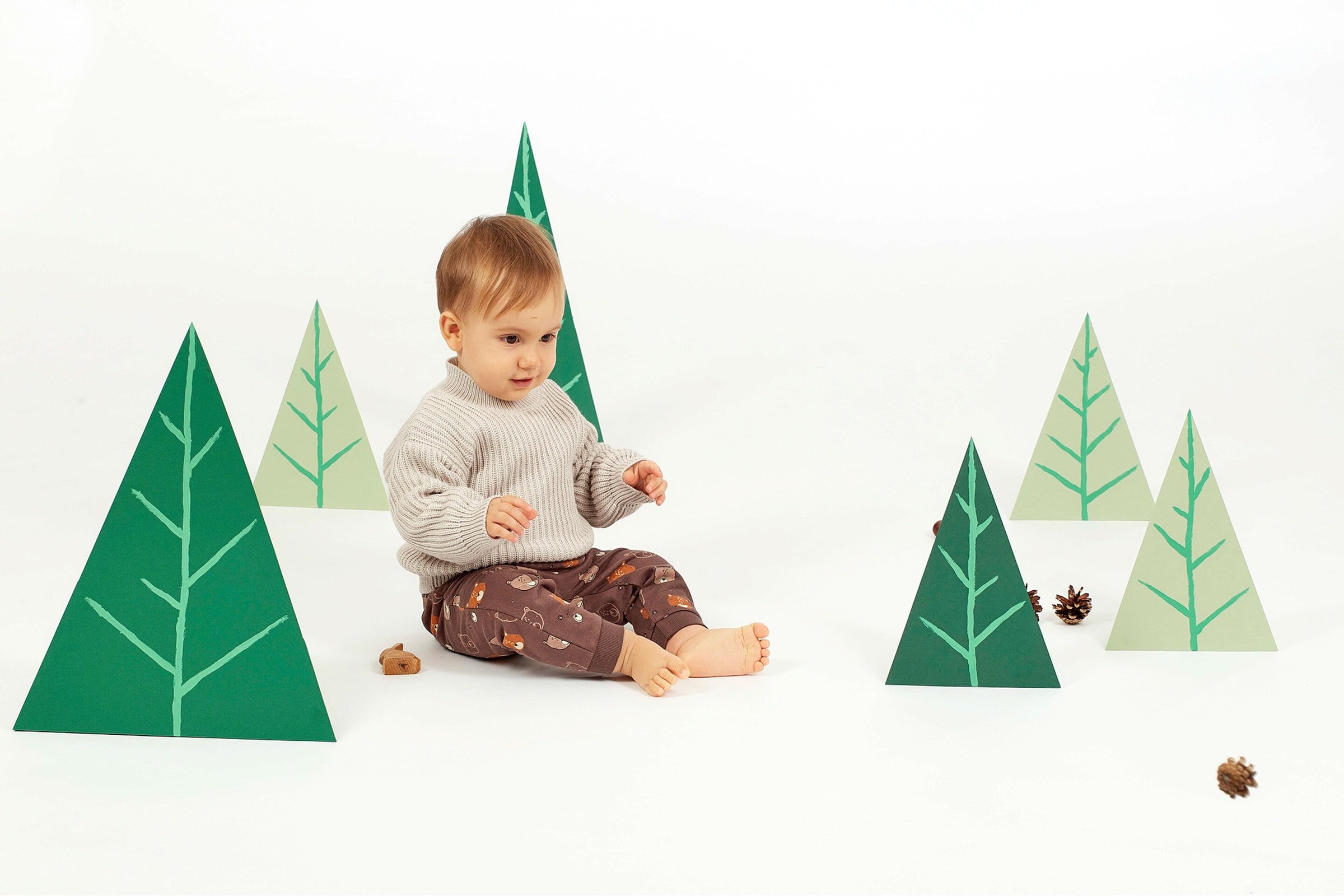 Sense Organics Strickjacke mit Taschen