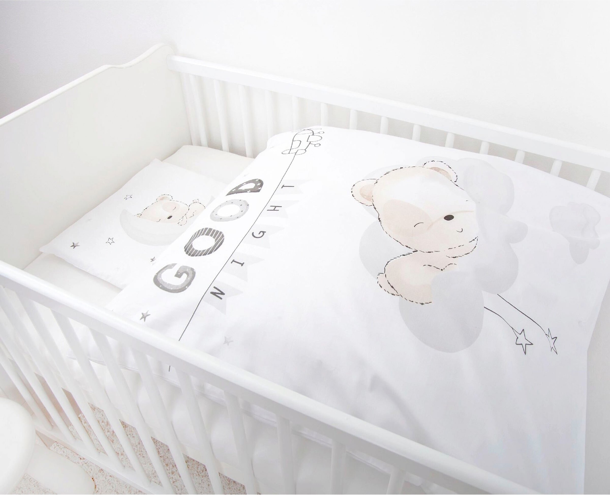 Baby Best Renforcé Wende-Bettwäsche 35x40 / 80x80 cm