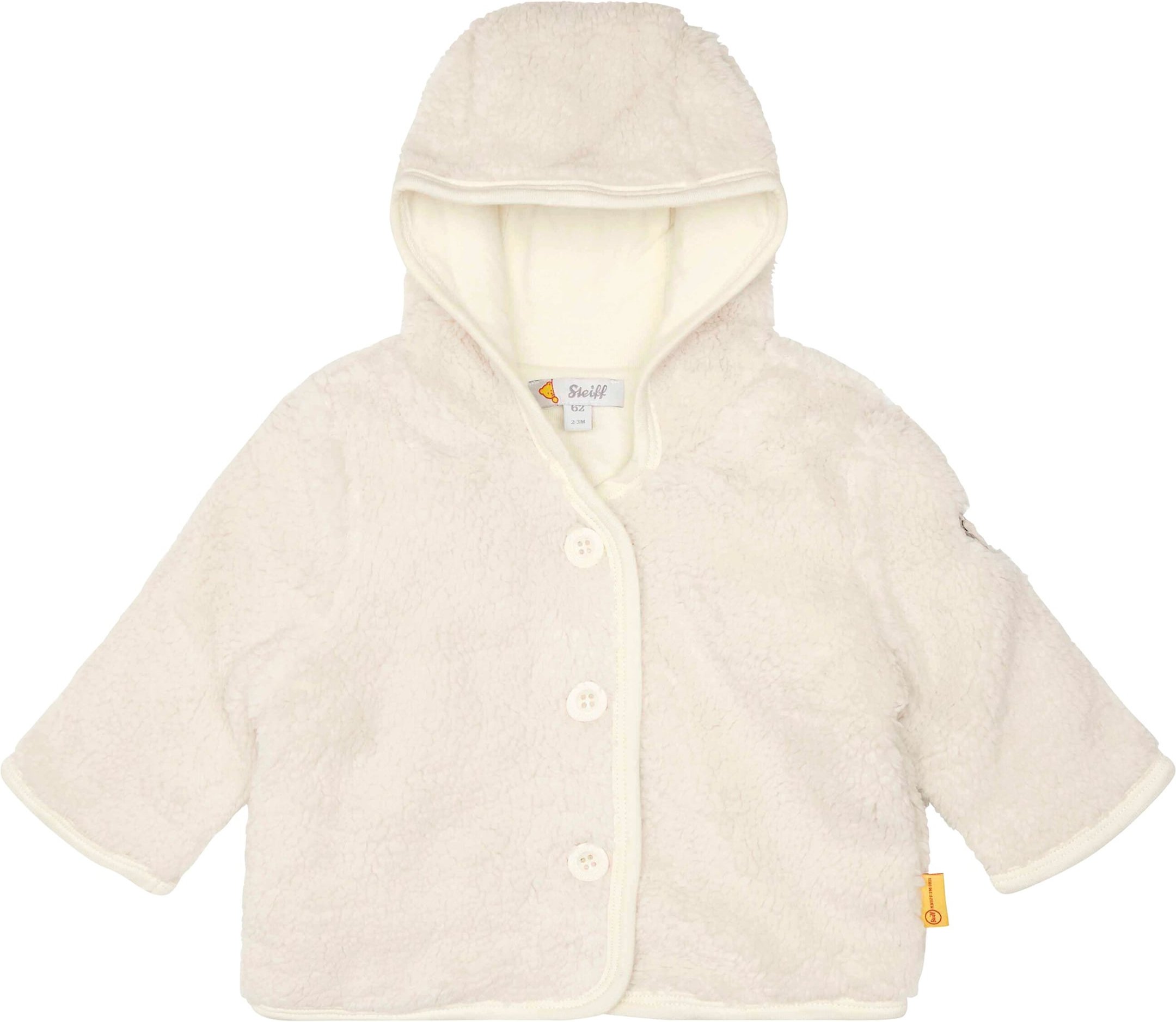 Steiff Plüschjacke mit Kapuze
