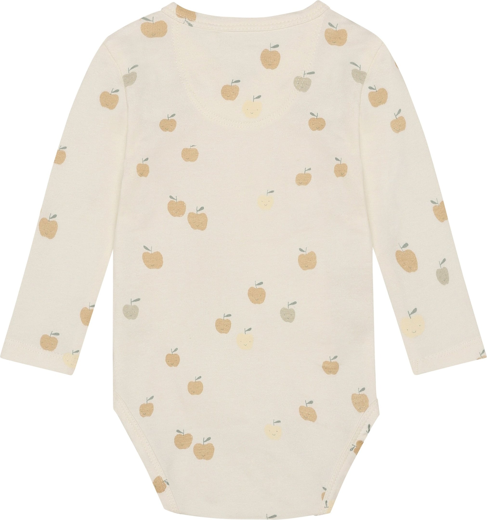 Noppies Wickelbody langarm Äpfel
