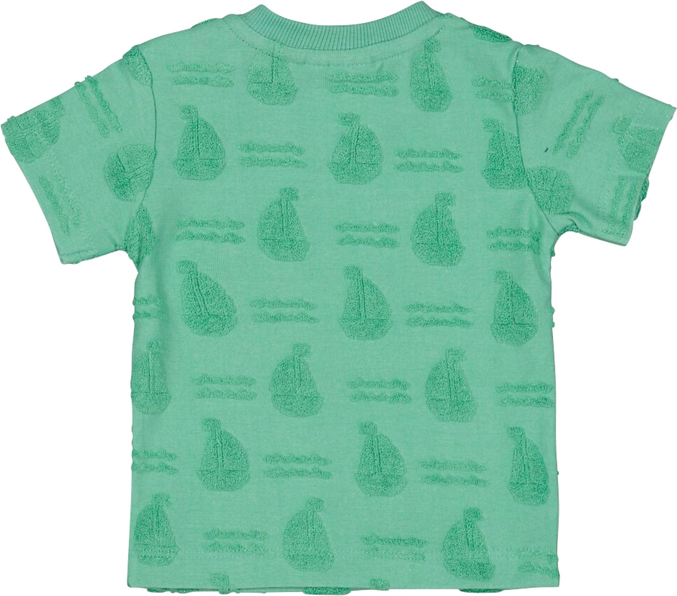 Feetje Frottee-T-Shirt Segelboote