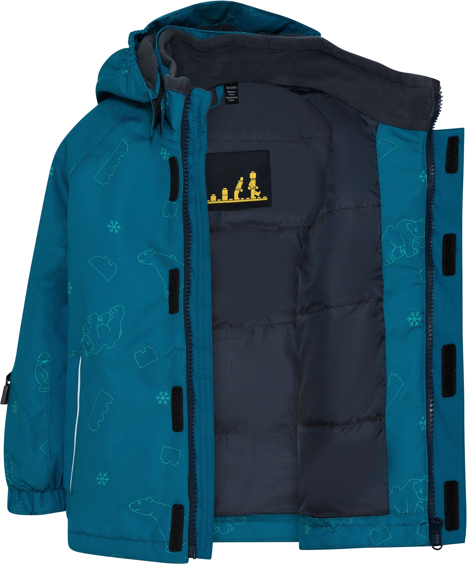 Lego® Kidswear Winterjacke mit abnehmbarer Kapuze LWJaden