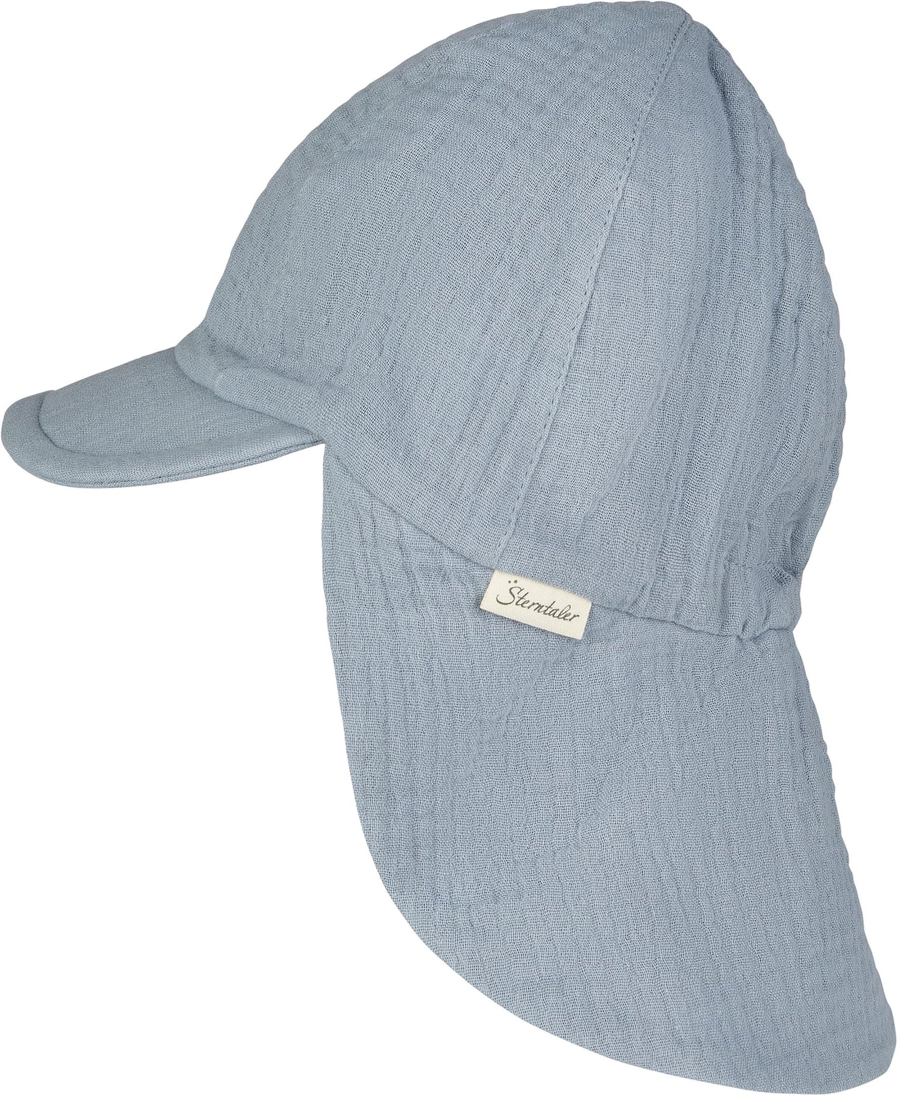 Thumbnail - Sterntaler Musselin-Schirmmütze mit Nacken- und UV-Schutz