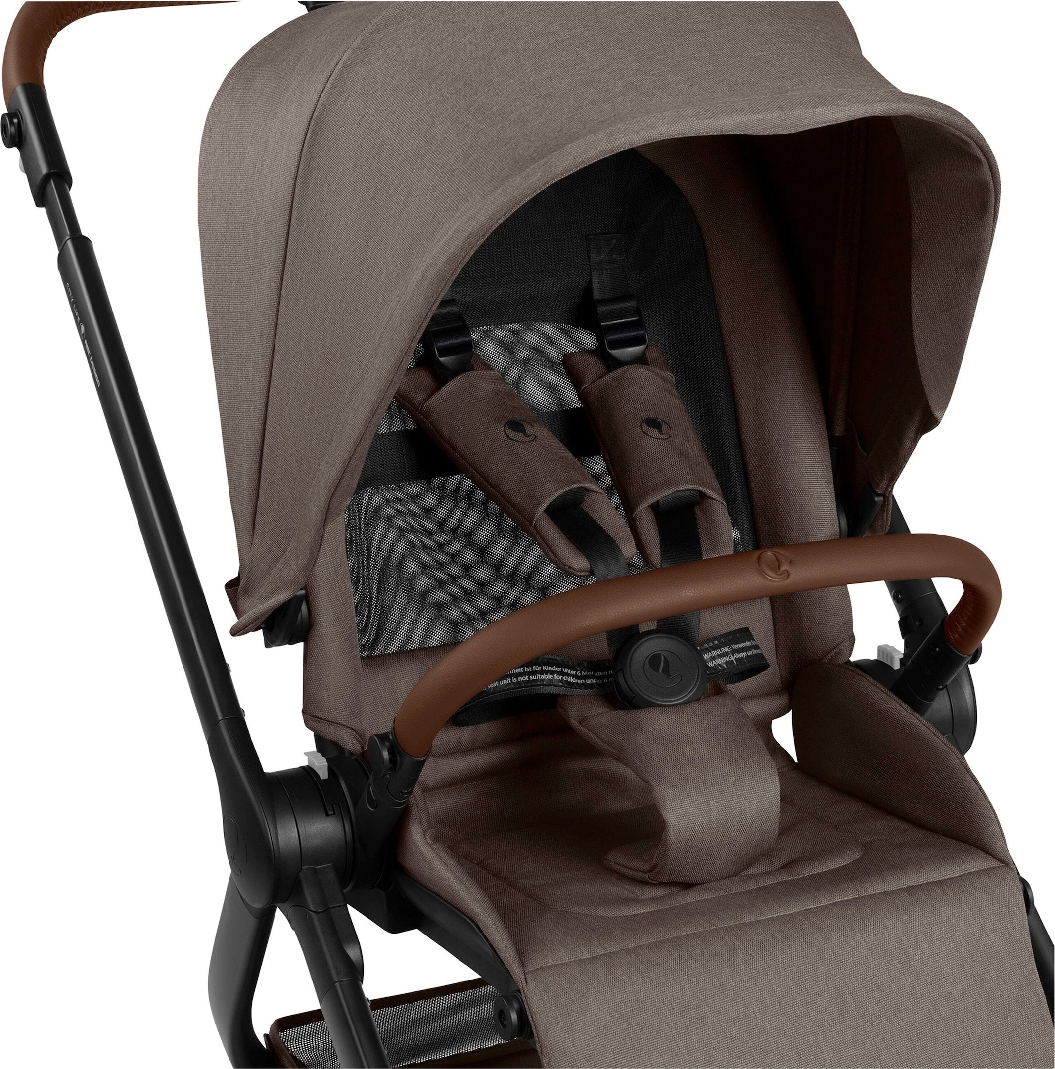 Abc Design Kinderwagen City Life braun