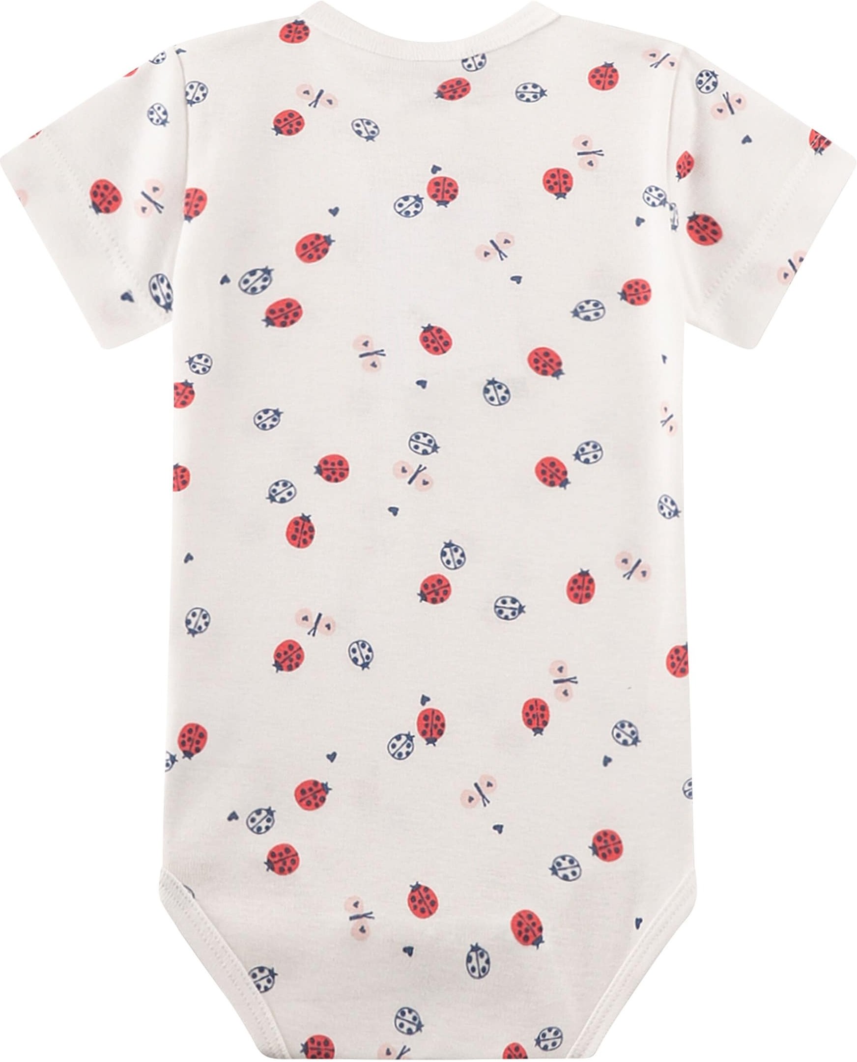 Sanetta Body kurzarm Marienkäfer