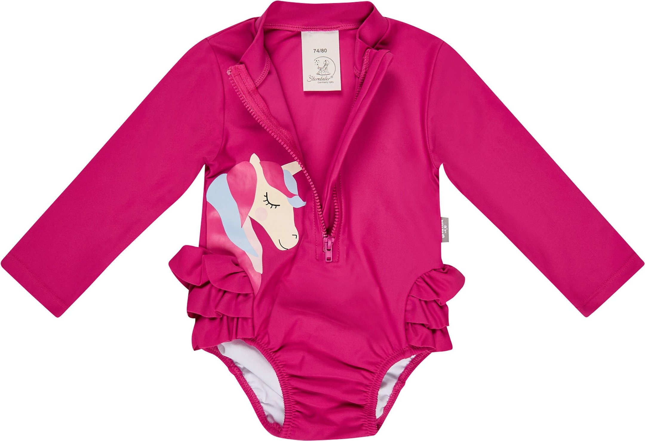 Sterntaler Badeanzug langarm mit UV-Schutz Einhorn