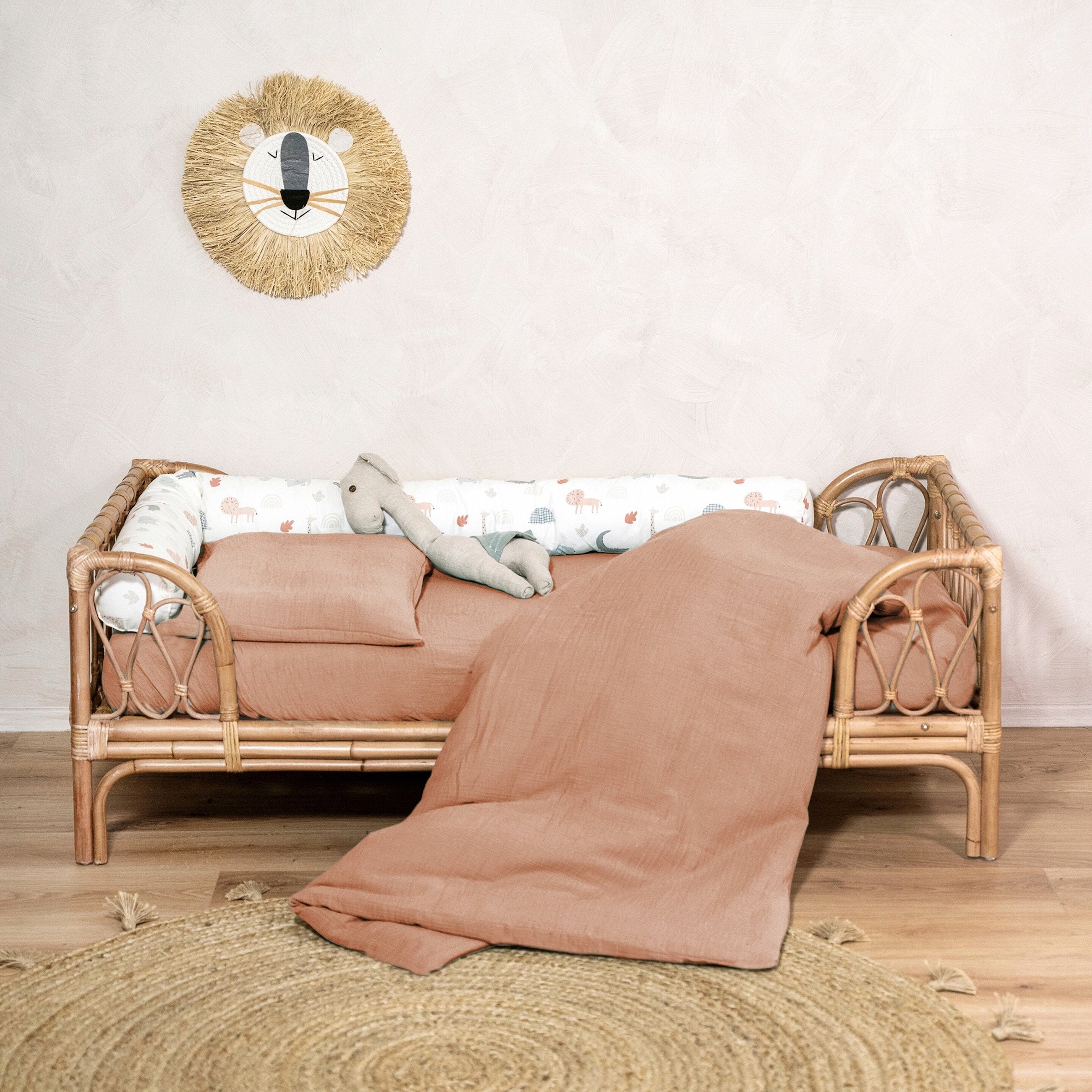 Julius Zöllner Bettwäsche Terra Musselin 40x60 / 100x135 cm