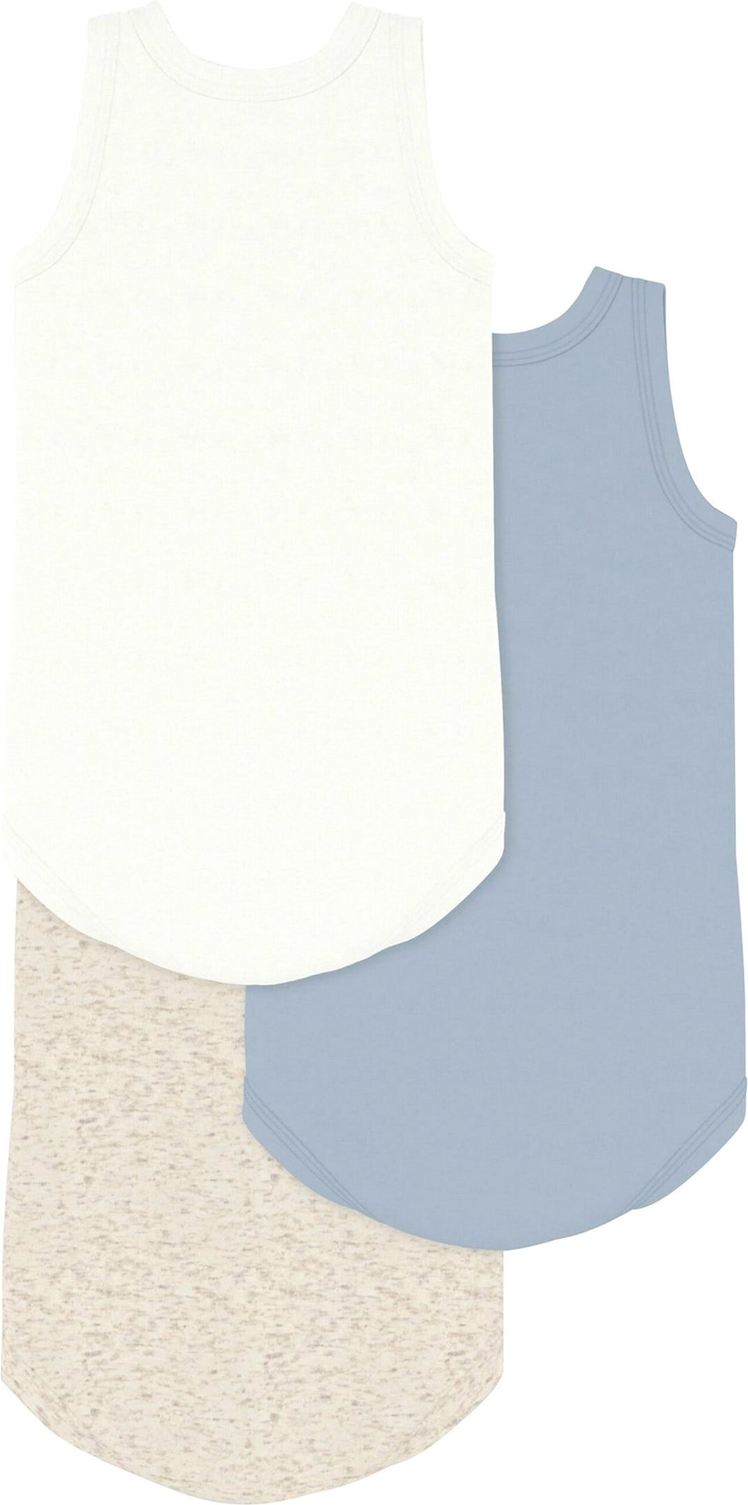 Petit Bateau 3er-Pack Bodys ohne Arm
