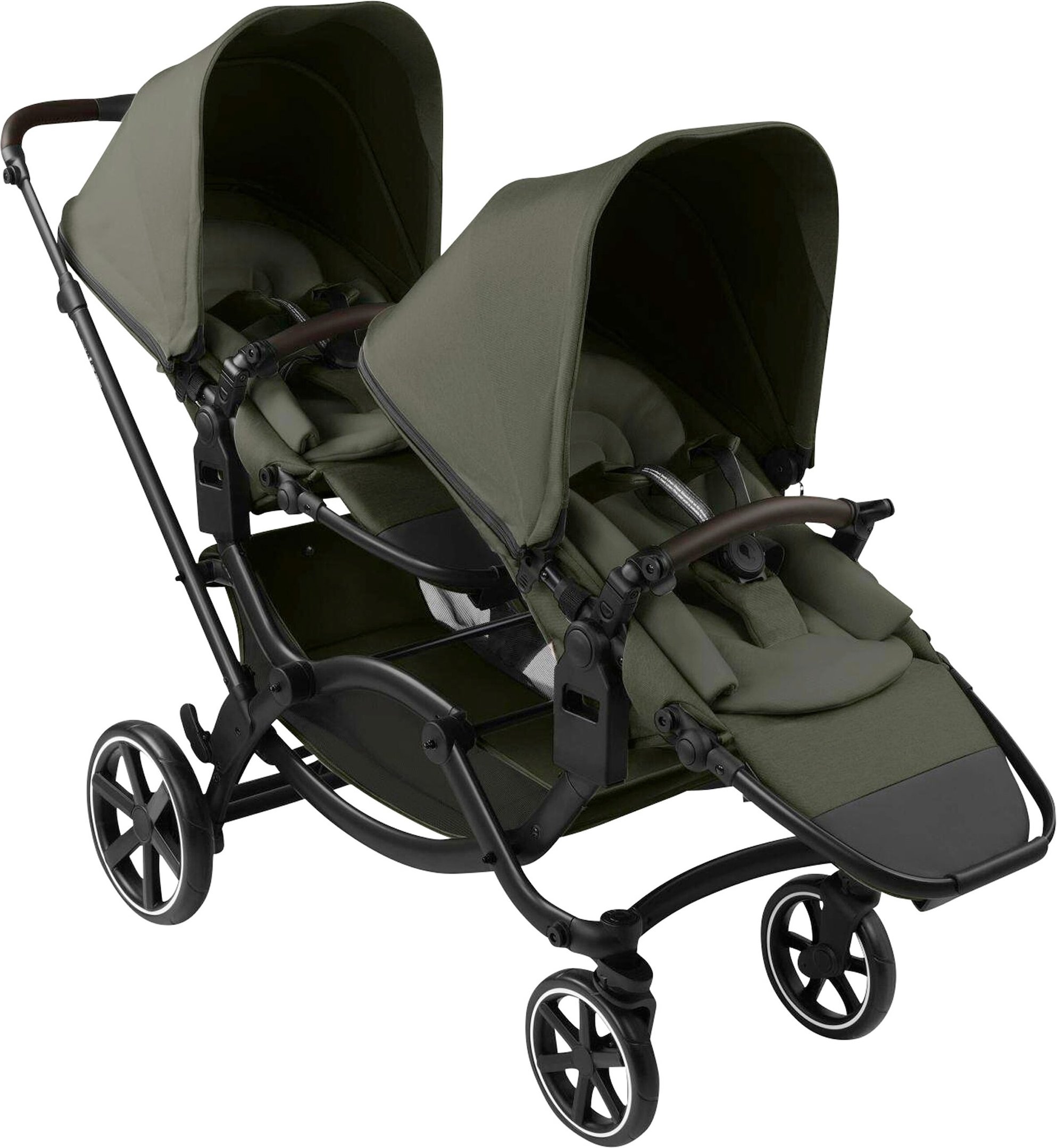 Abc Design Kinderwagen Zwillingswagen Zoom 2 oliv