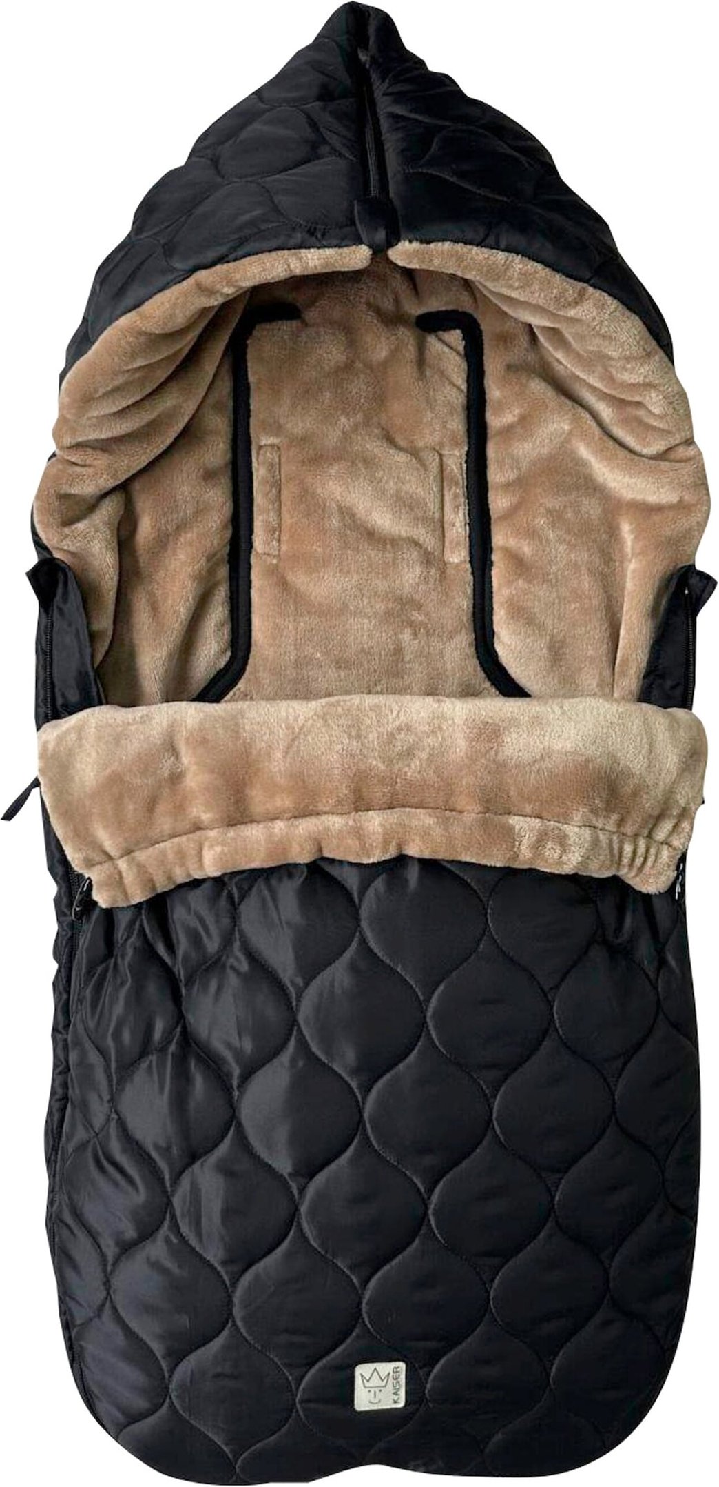 Kaiser Fußsack RECY XL schwarz