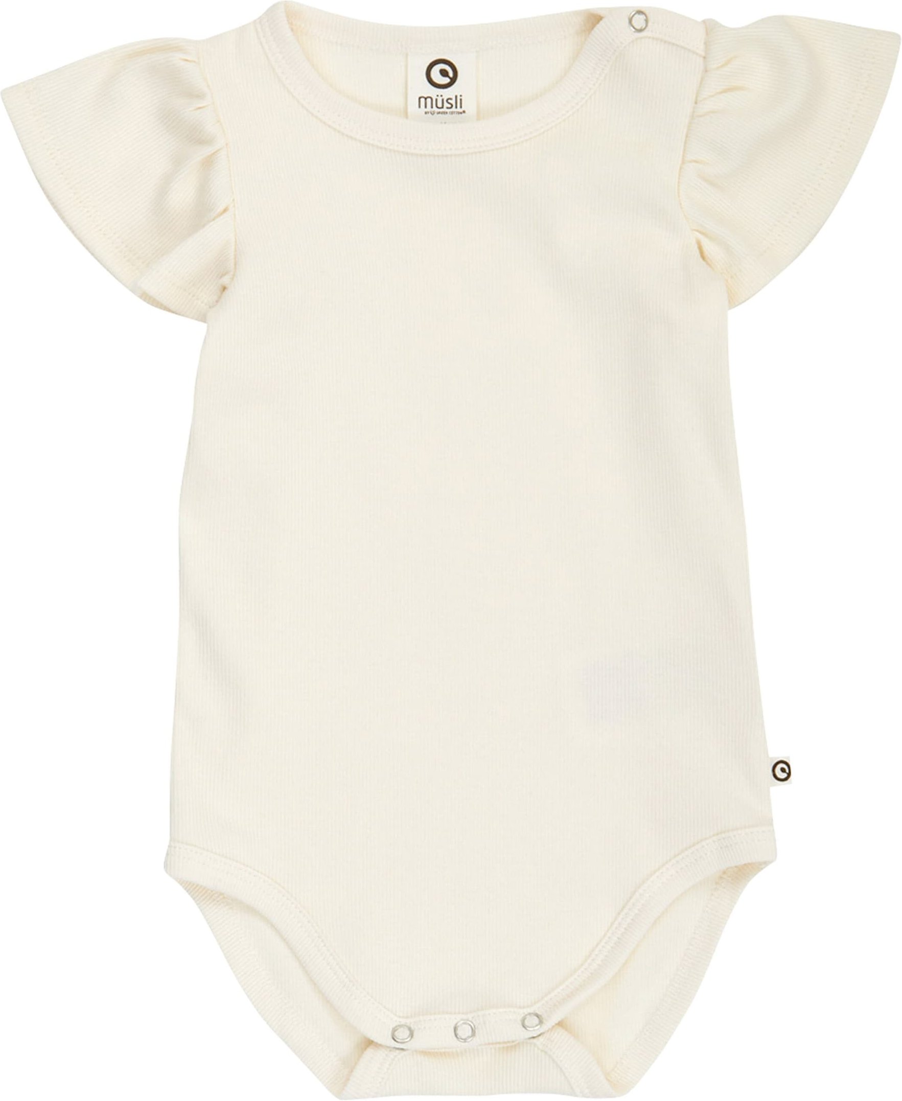Müsli 2er-Pack Bodys mit Flügelarm Rippqualität