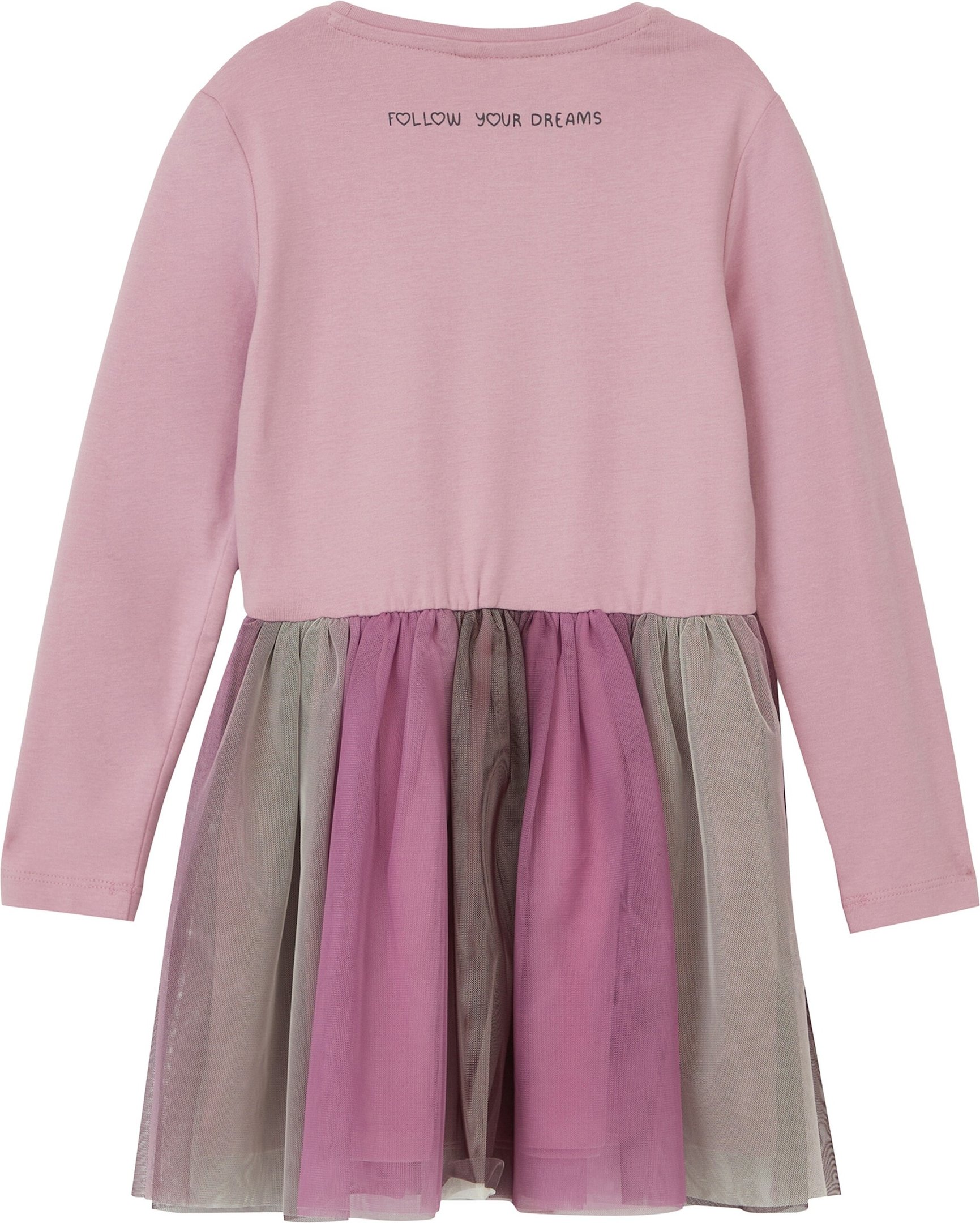 S.Oliver Kleid langarm mit Tüllrock