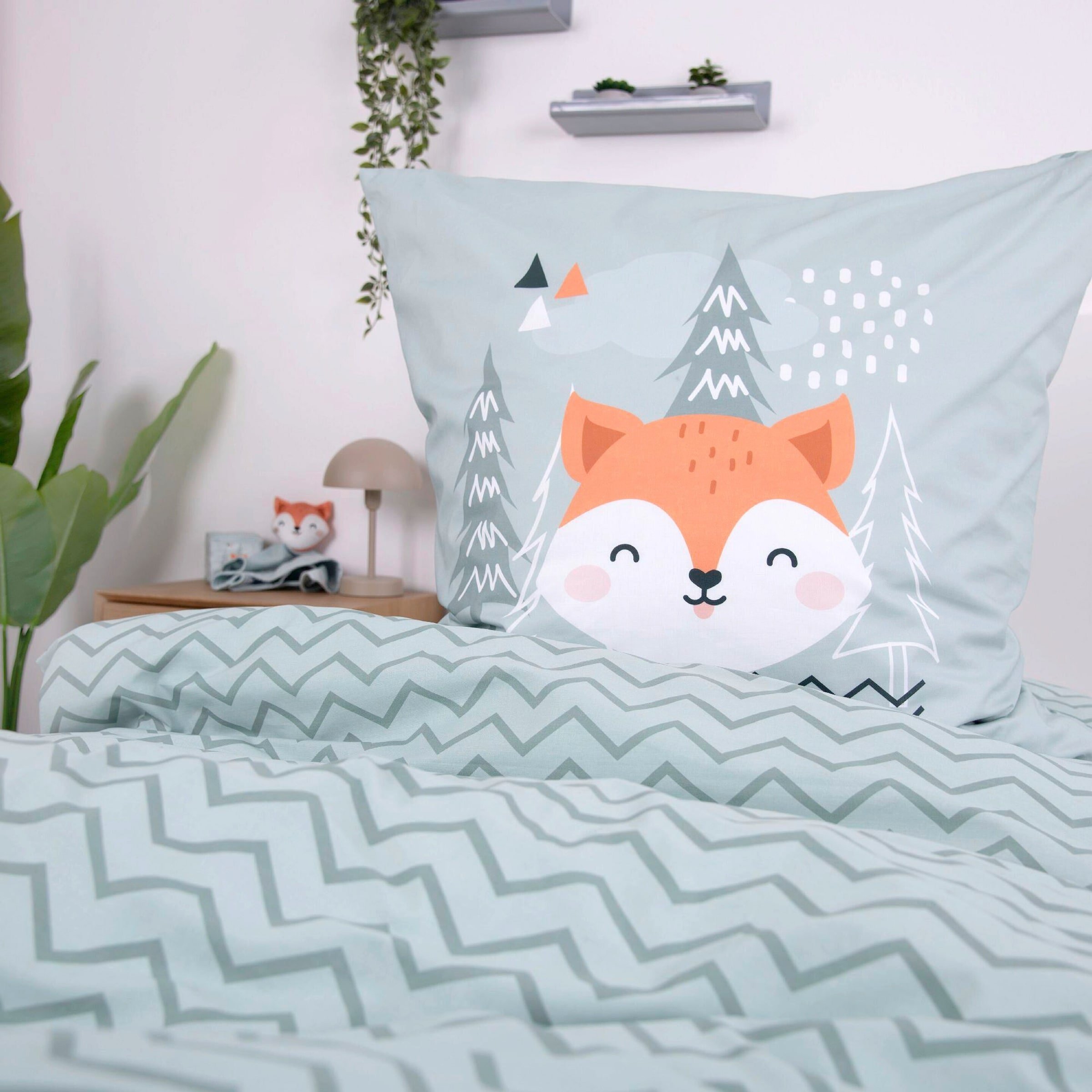 Herding Renforcé Wende-Bettwäsche 80x80 / 135x200 cm