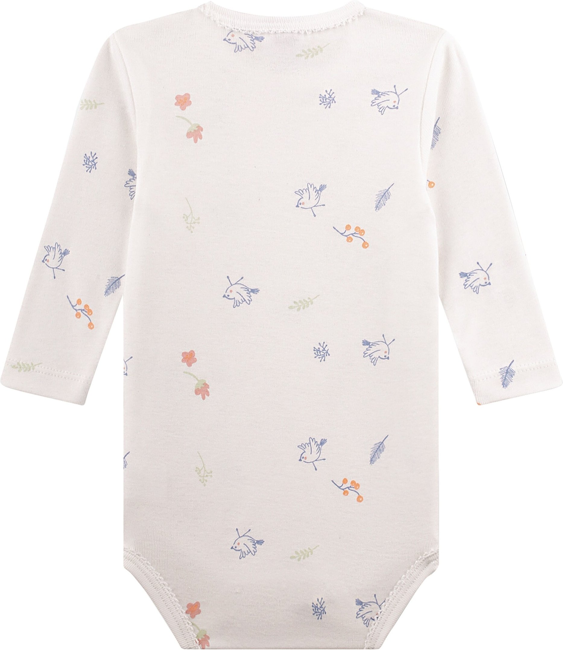 Sanetta Body langarm Vögel