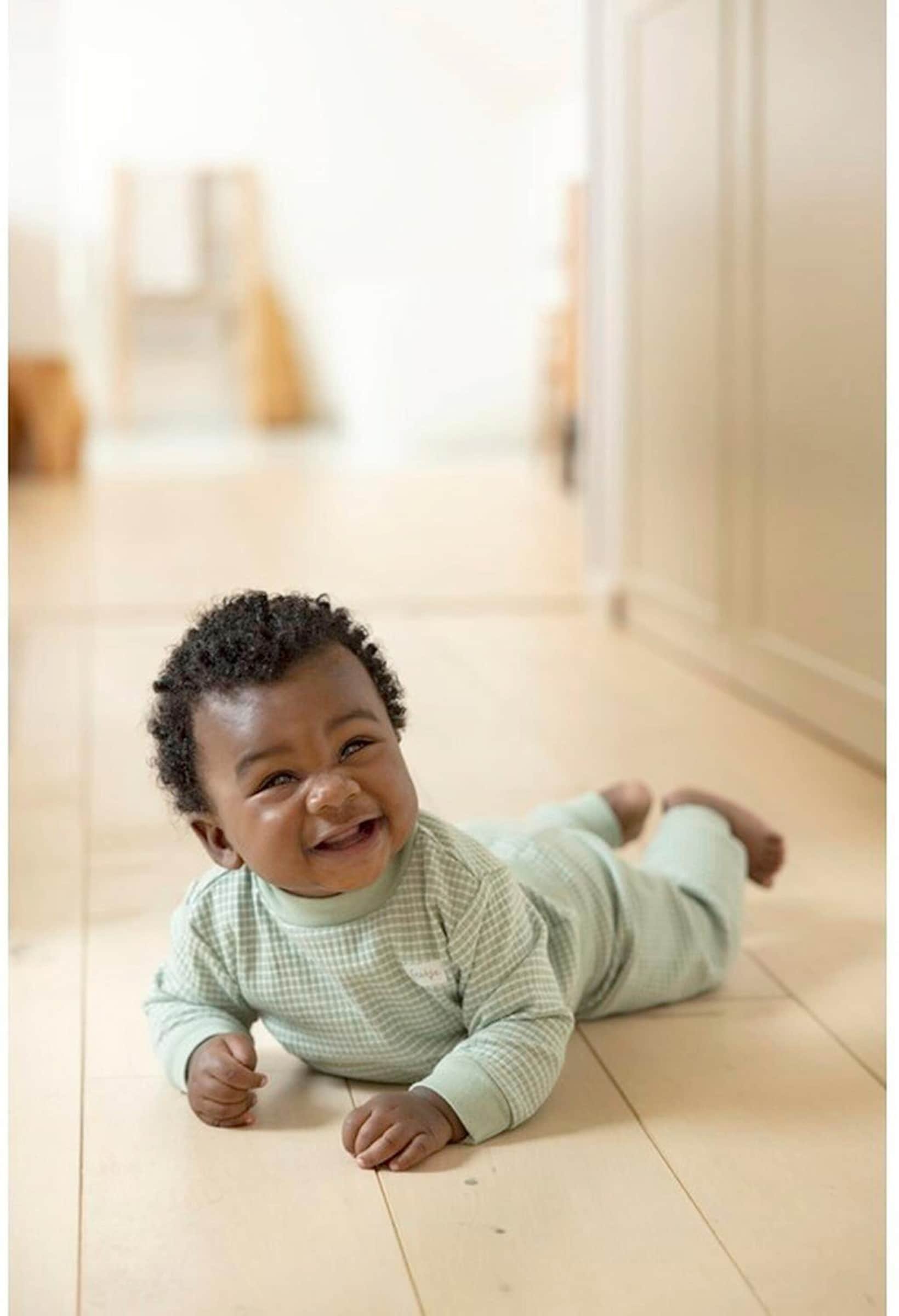 Feetje 2-tlg. Set Sweatshirt und Jogginghose Waffelpiqué-Optik