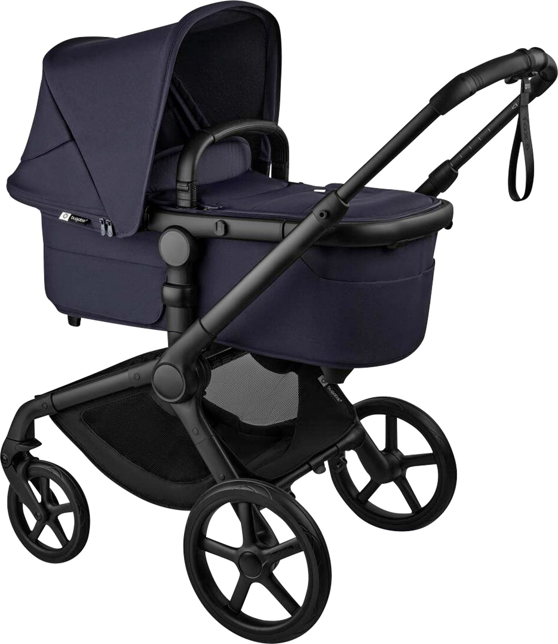 Bugaboo Fox 5 Renew Kombikinderwagen Travel-Set inkl. Babyschale Otter, Isofix-Basis 360 Base und Adapter blau