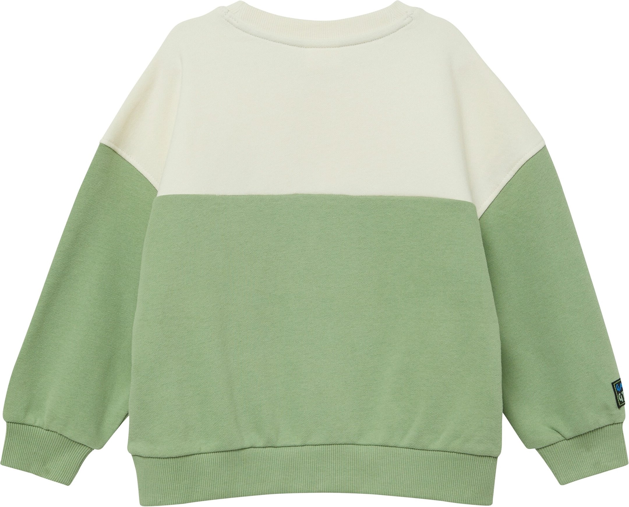 Thumbnail - Oversize Sweatshirt mit Frottee-Stickerei und Applikationen