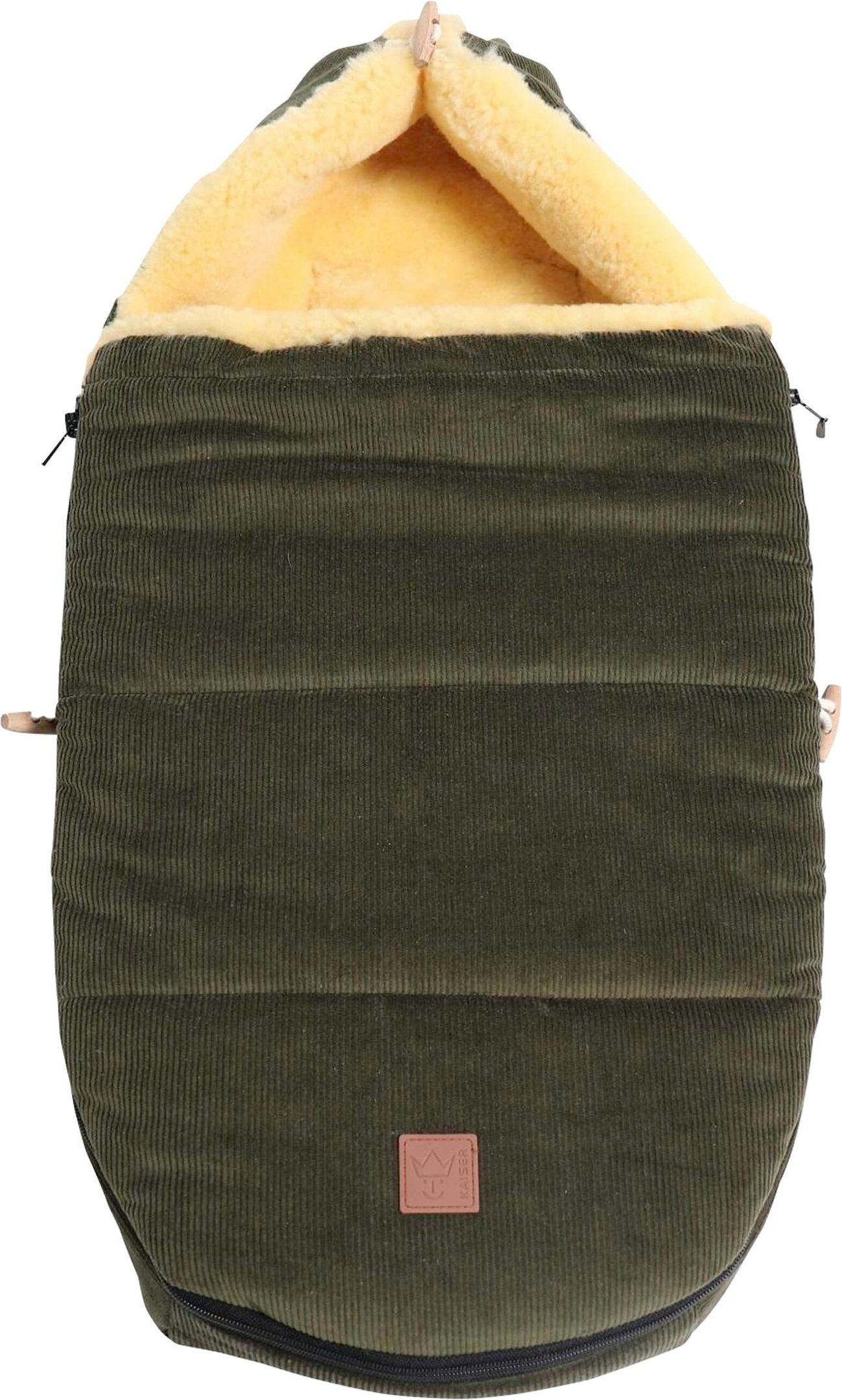 Kaiser Lammfell-Fußsack FILIA CORD für Babyschalen