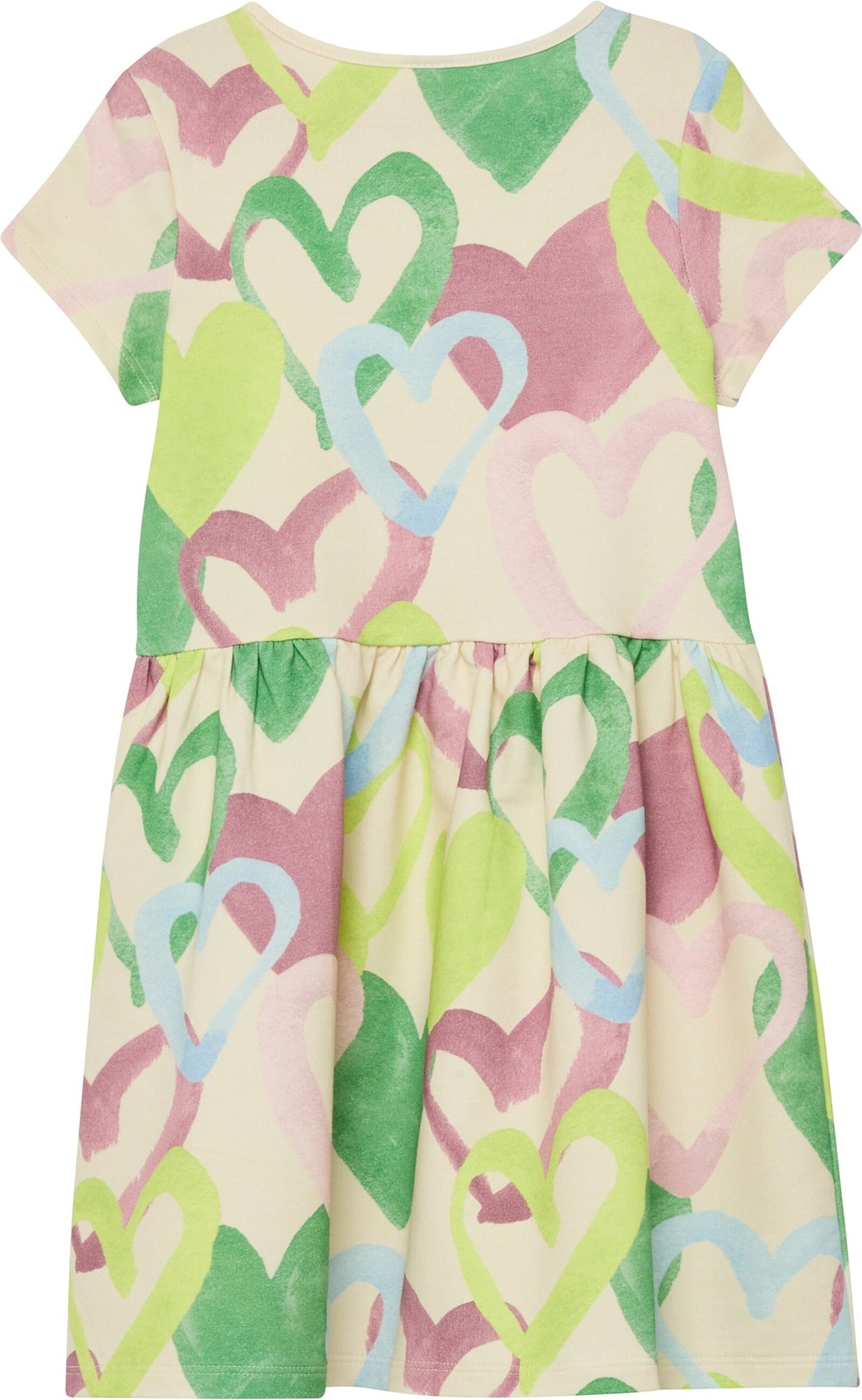 S.Oliver Kleid kurzarm Herzen