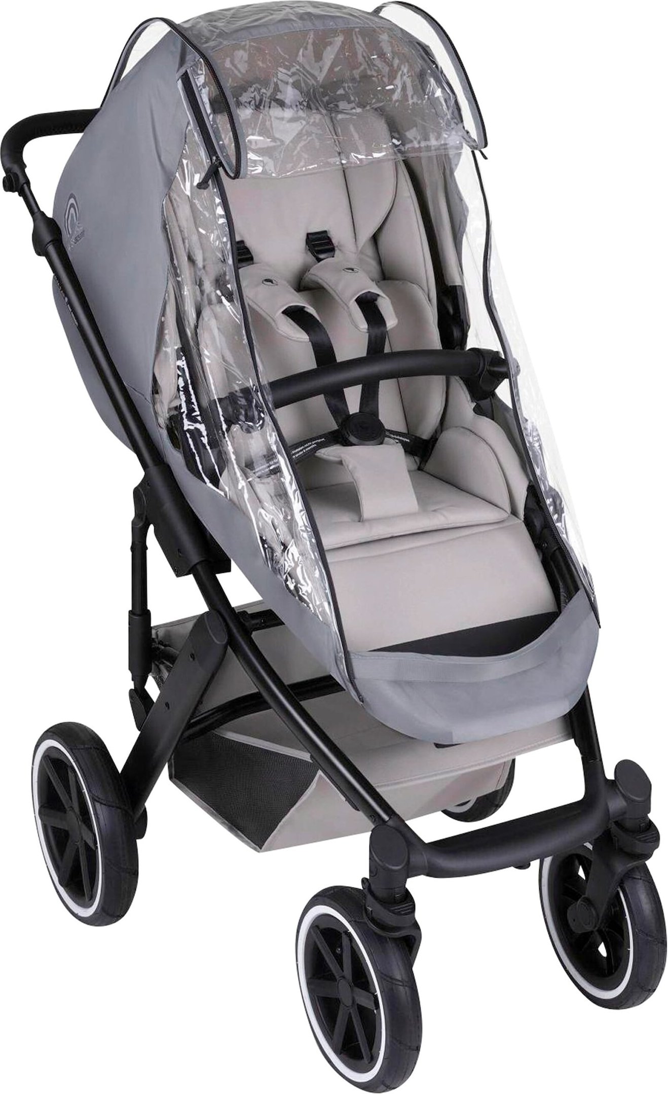 Abc Design Regenschutz 4 Seasons Kinderwagen grau