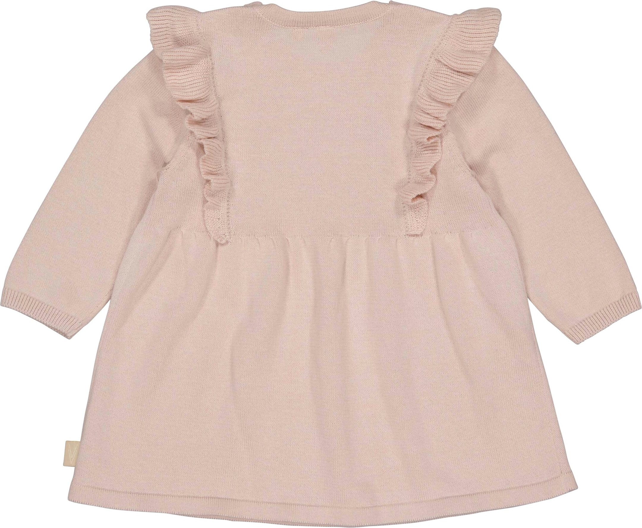 Levv Strickkleid langarm Rüschen