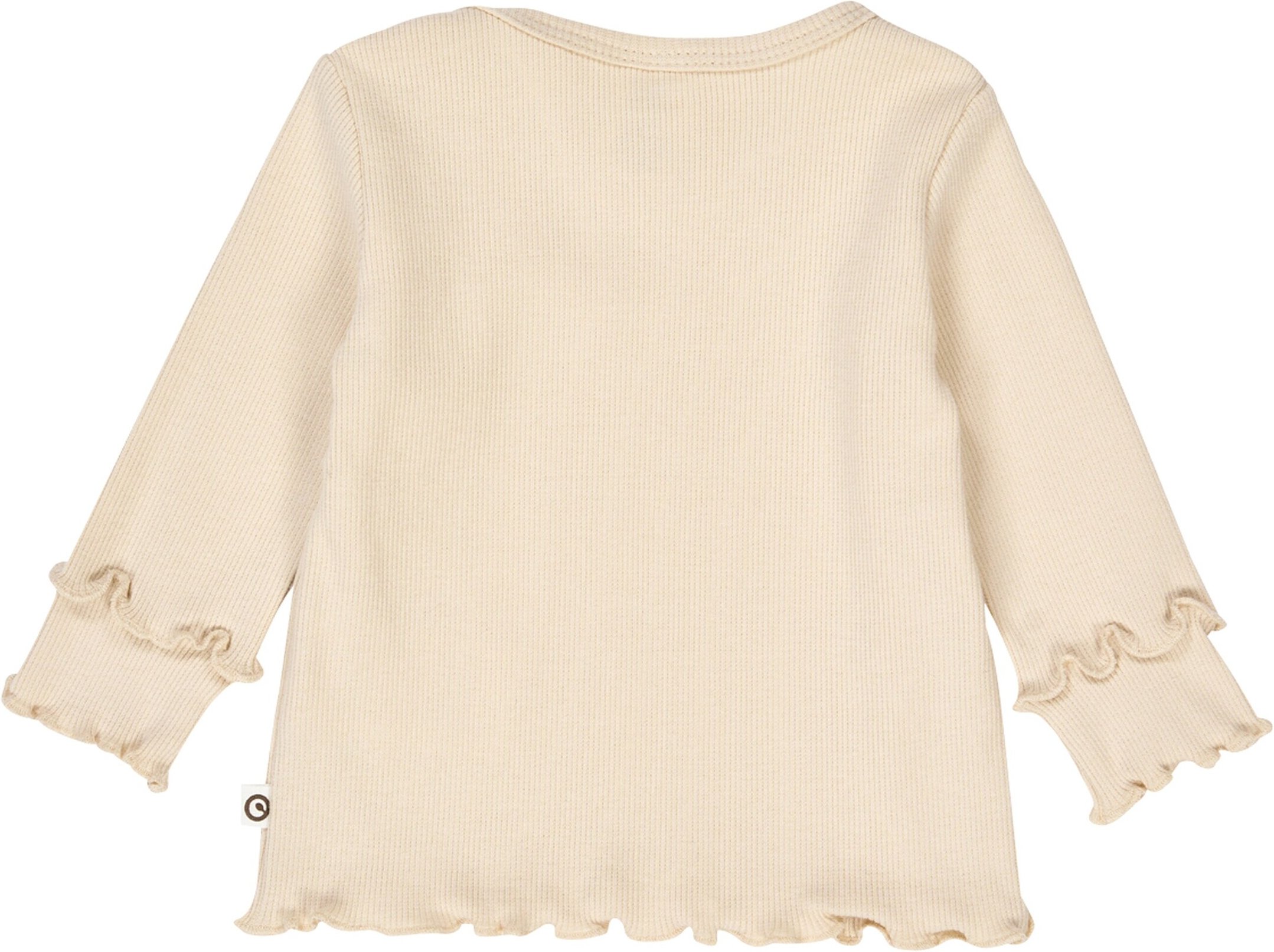 Müsli Shirt langarm mit Mitwachsbündchen Rippqualität