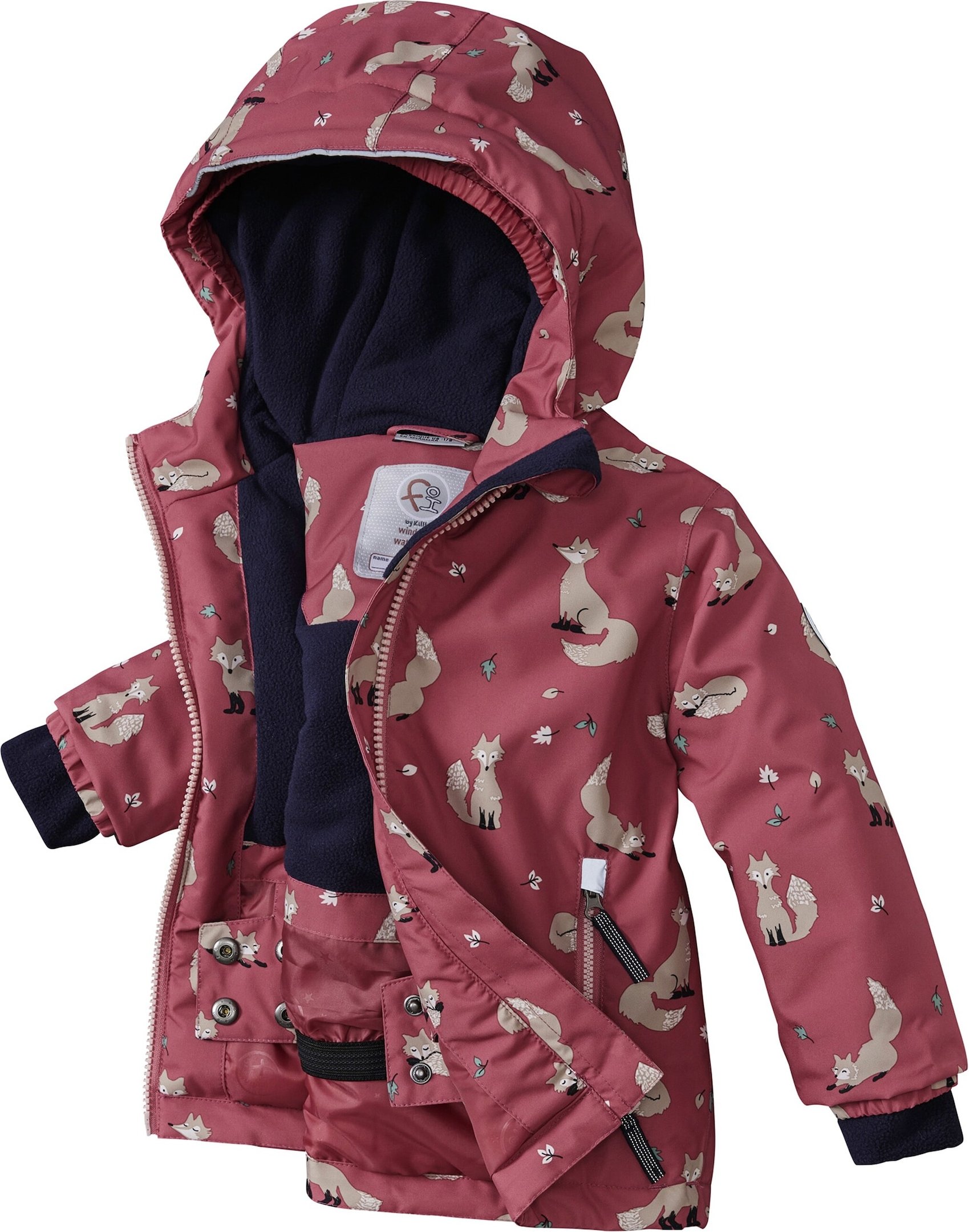 Killtec Winterjacke mit Kapuze Fuchs